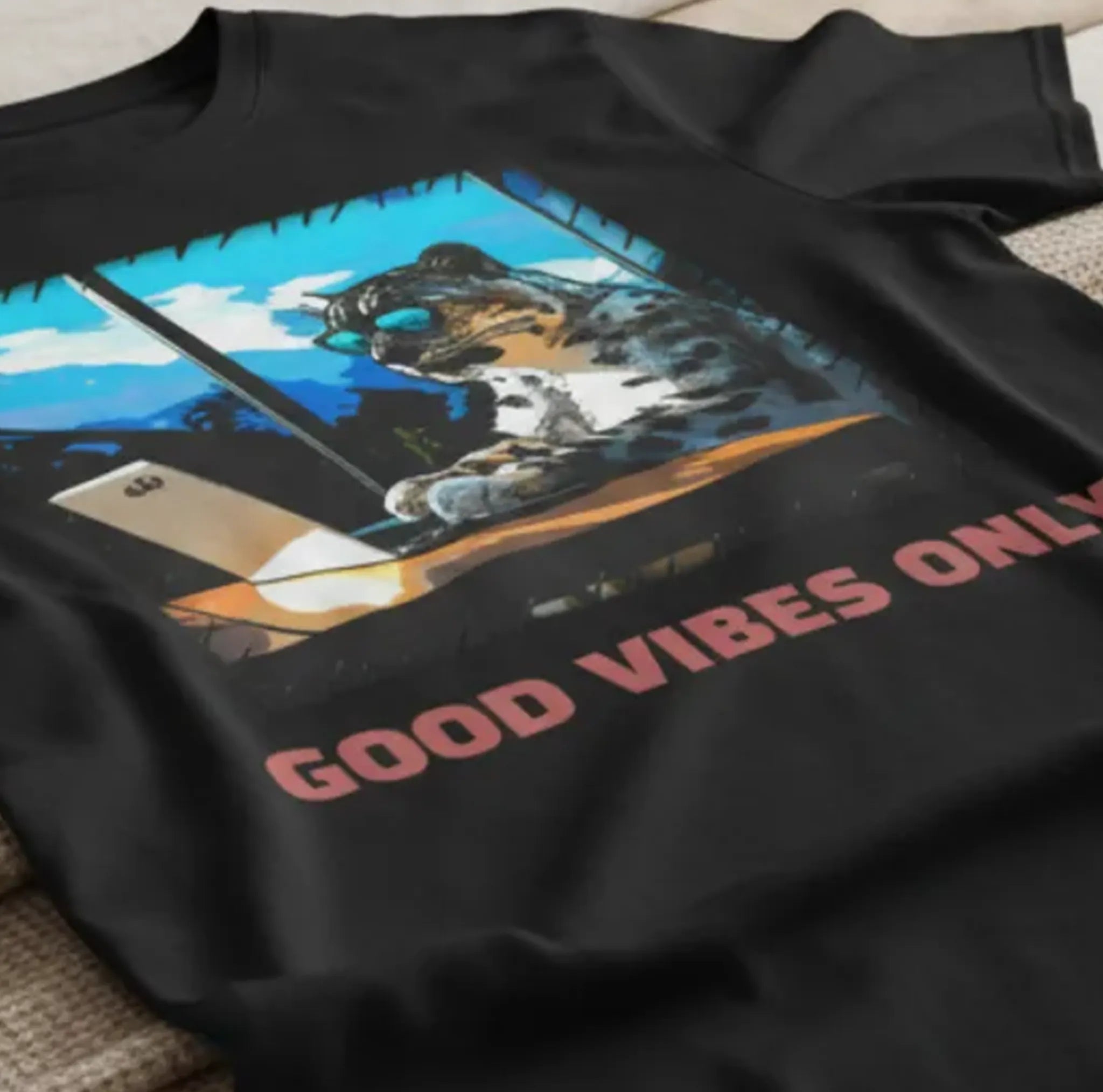 Graphic t-shirts with bold artistic prints, premium unisex streetwear.