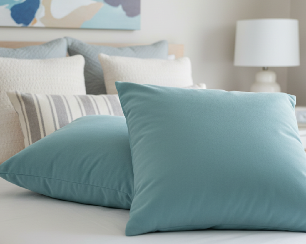 Faux Suede Pillow Cases