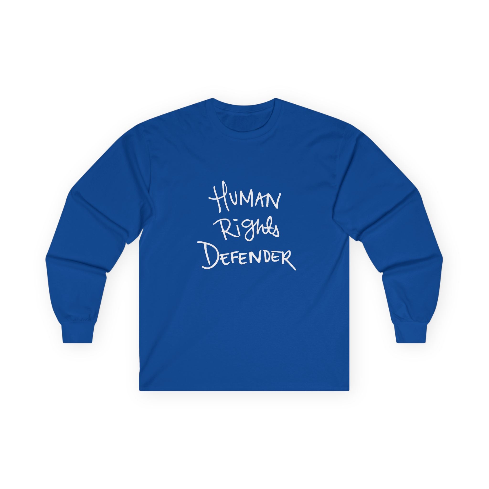 Human Rights Defender Long Sleeve Tee