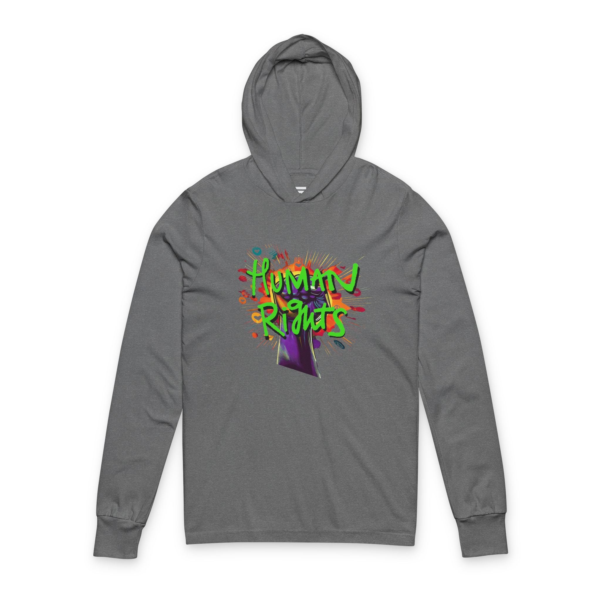 Human Rights Graffiti Hooded Tee