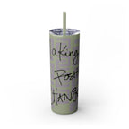 Skinny Tumbler with Straw — Making Positive Changes