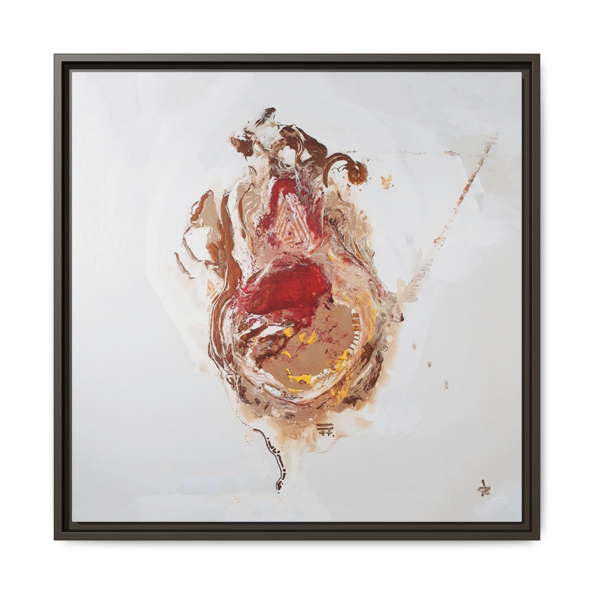 Face Lift Acrylic Painting Abstract Wall Art