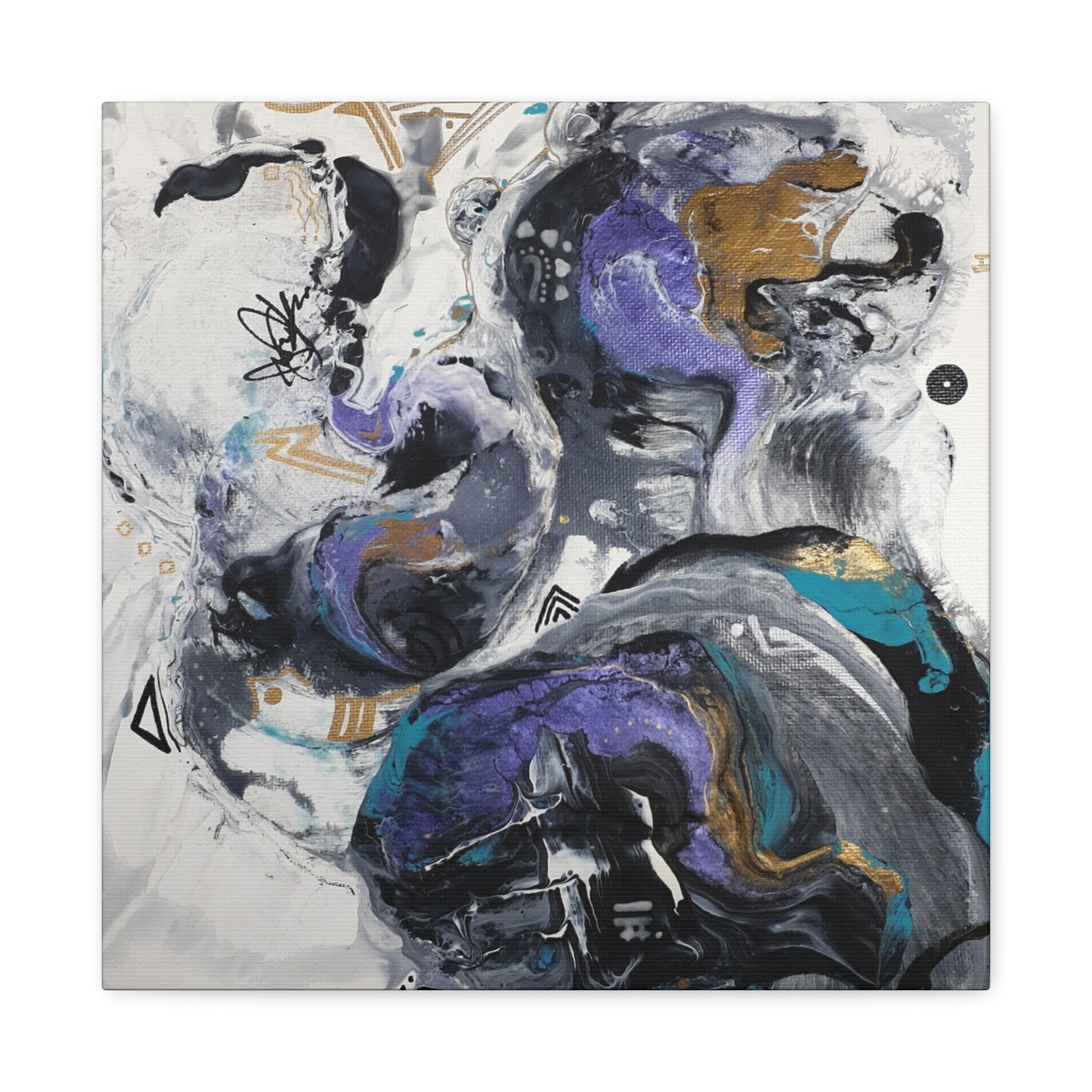 Contemporary Abstract Canvas Wall Artwork