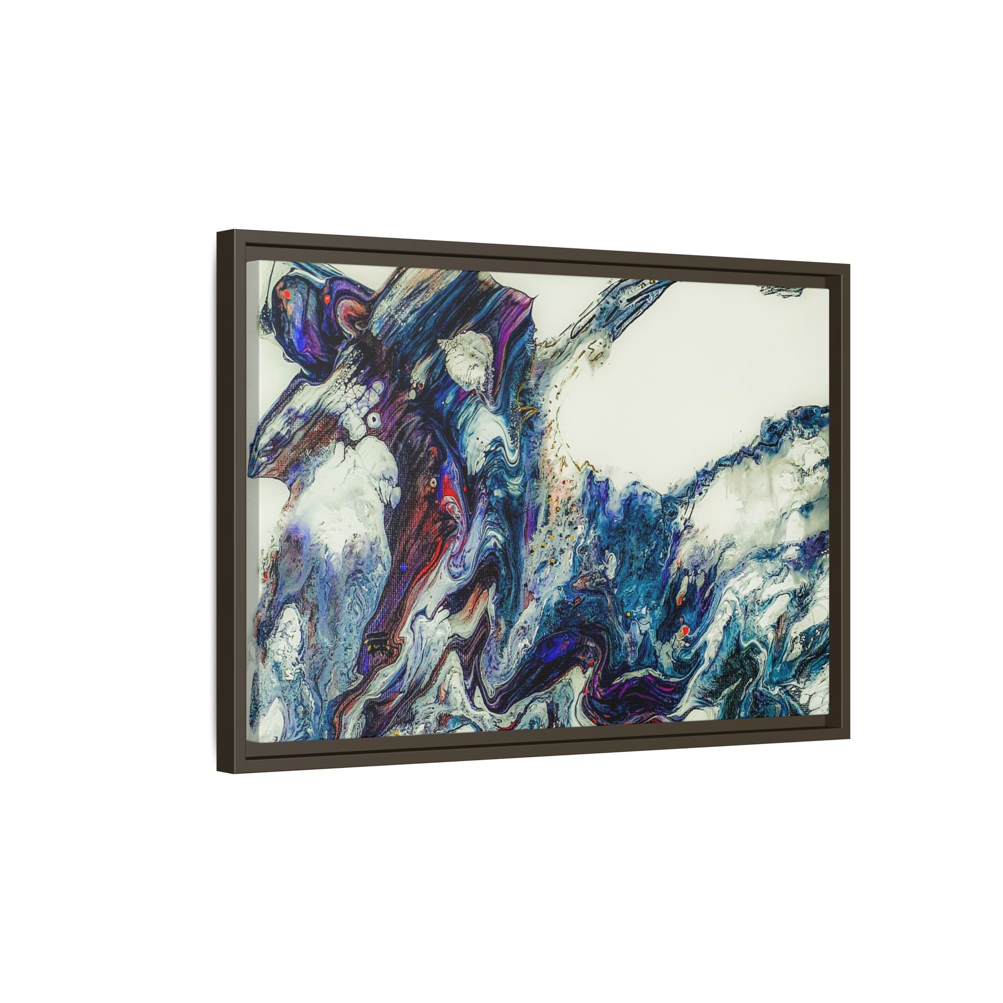 Contemporary Abstract Framed Wall Art Decor