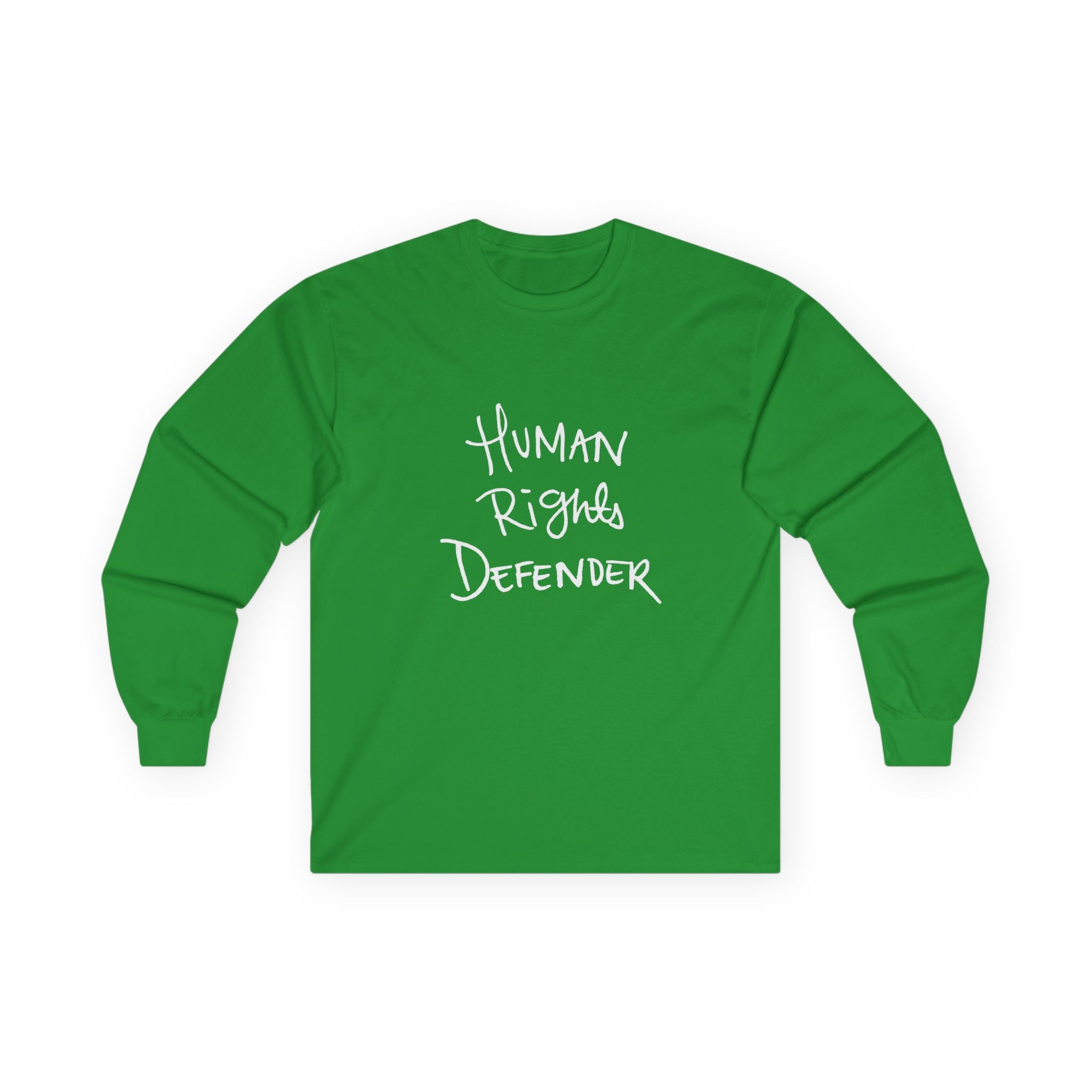 Human Rights Defender Long Sleeve Tee