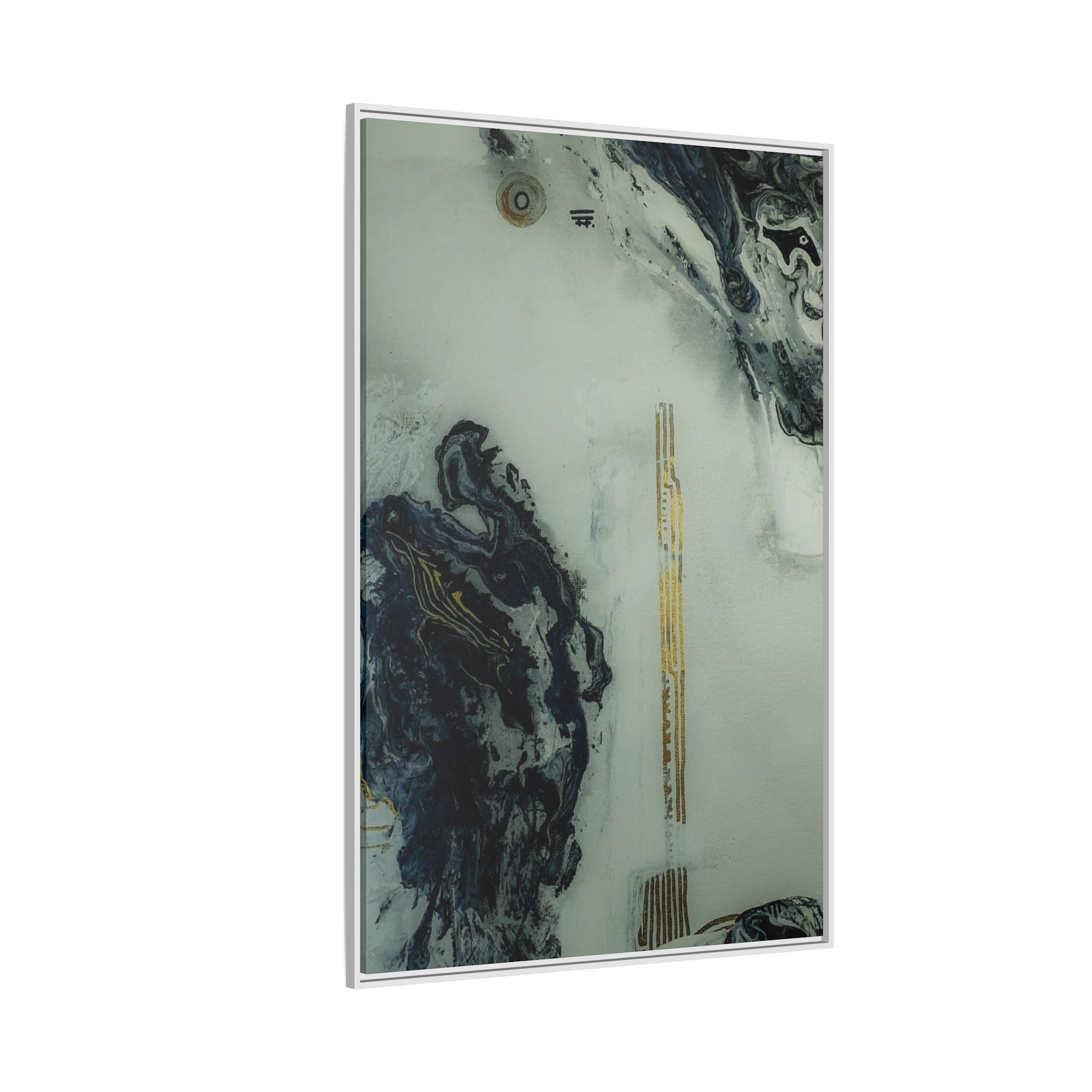 Tu Gough Abstract Art Framed Canvas Wall Decor