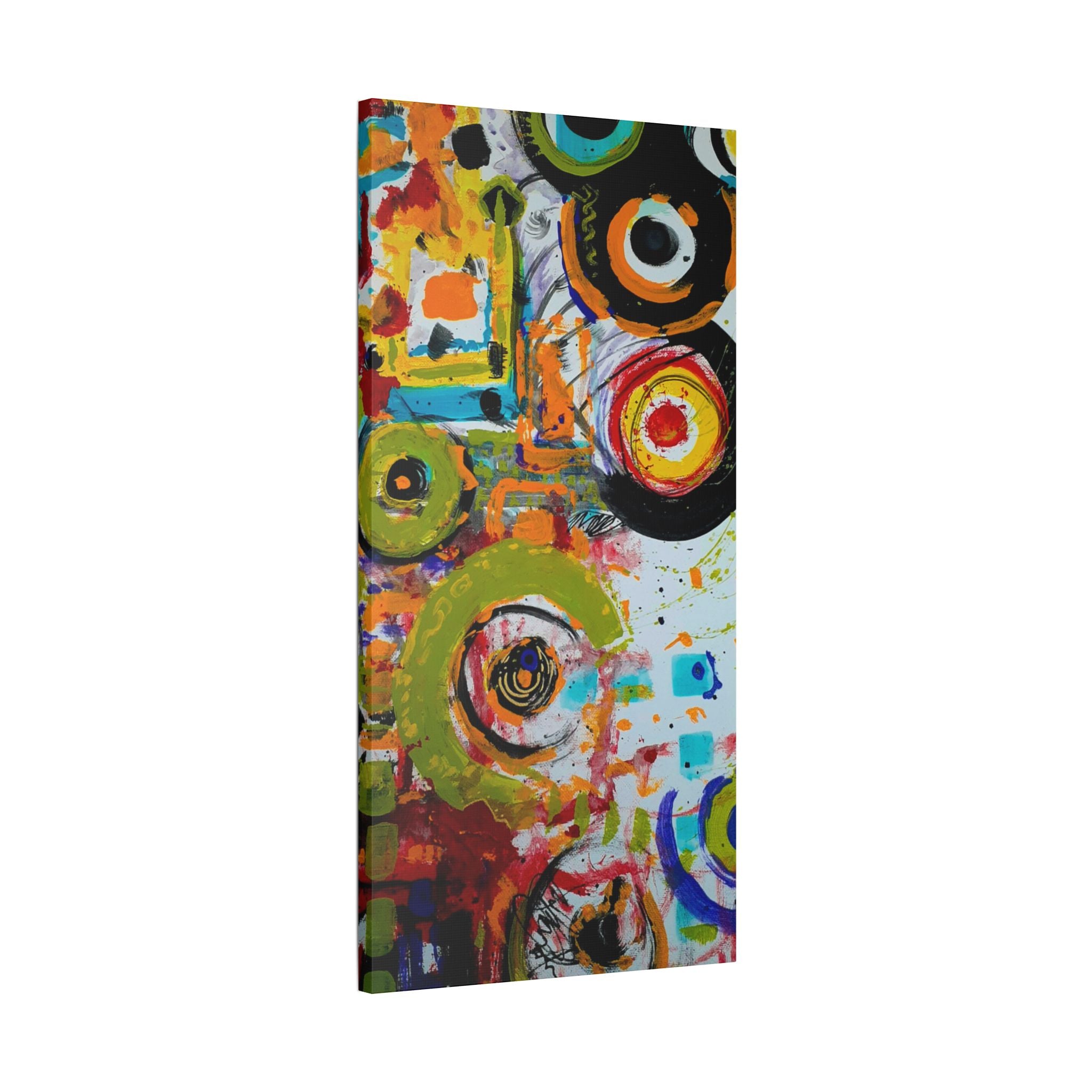 Modern Vibrant Contemporary Abstract Canvas Wall Art