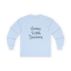 Human Rights Defender Long Sleeve Tee