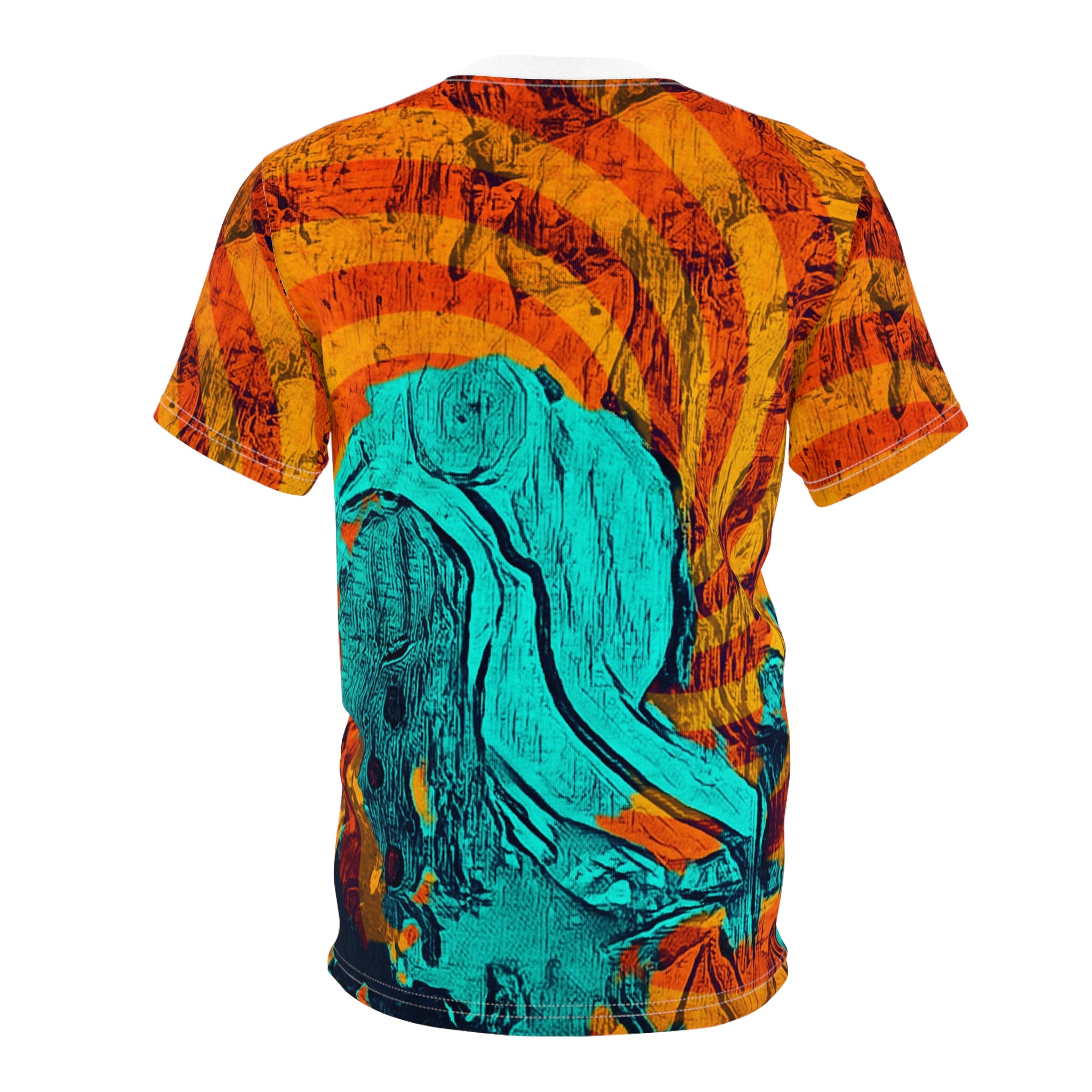 Vibrant Abstract Casual Wear