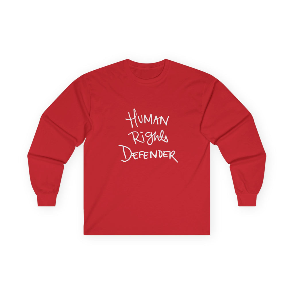 Human Rights Defender Long Sleeve Tee