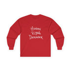 Human Rights Defender Long Sleeve Tee