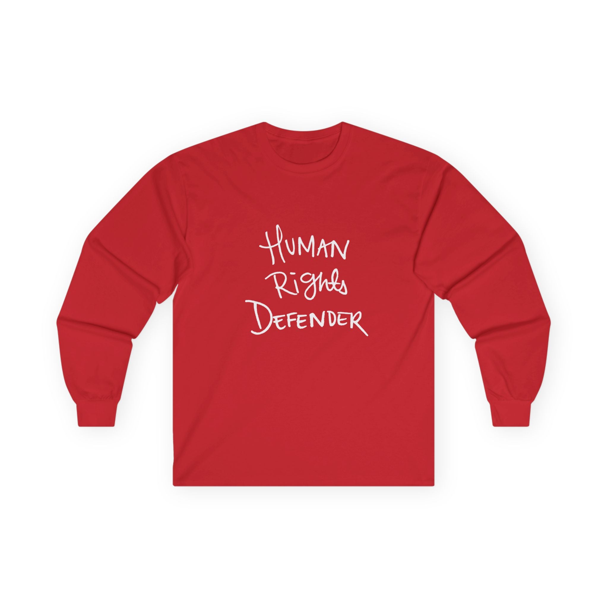 Human Rights Defender Long Sleeve Tee