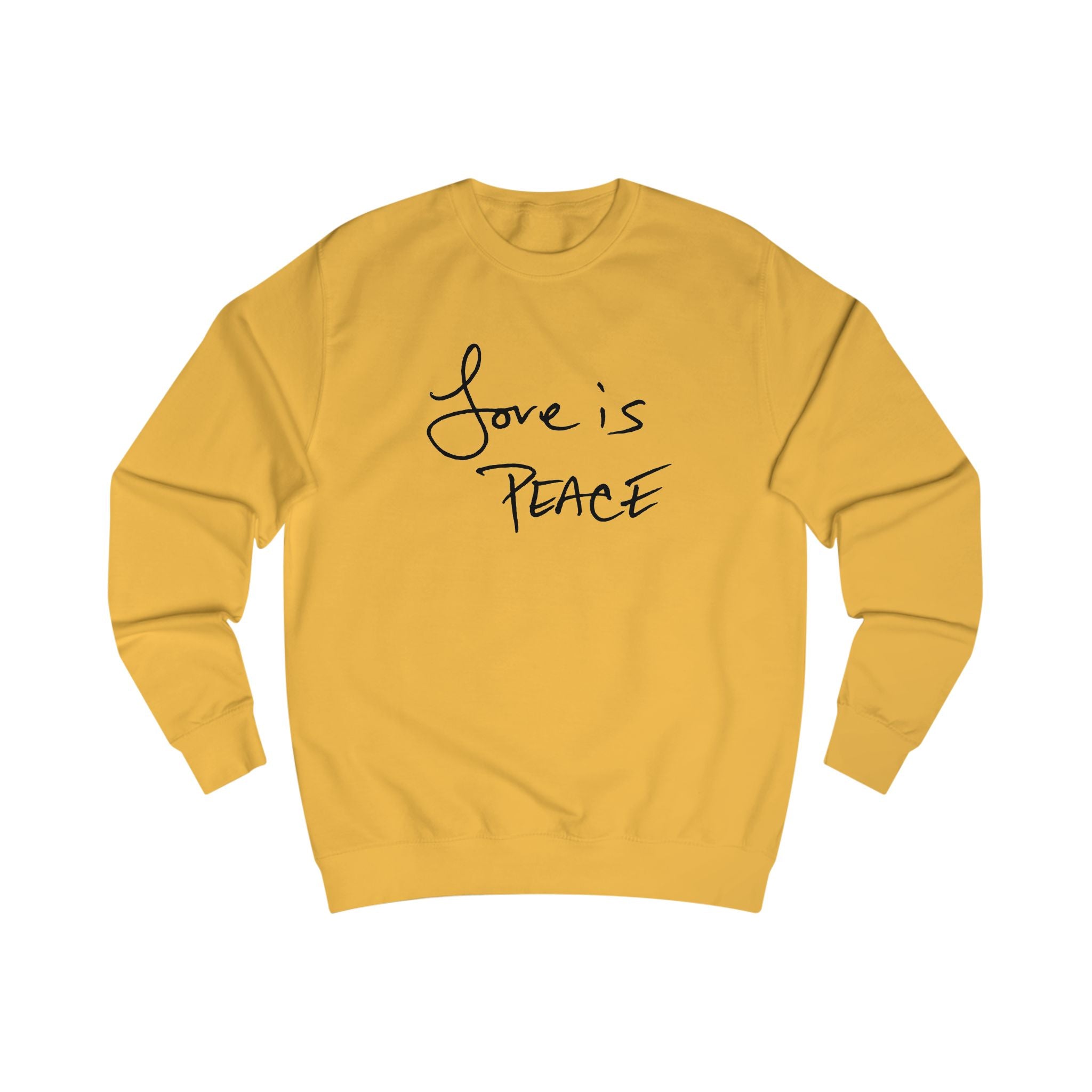Love is Peace Activewear Crewneck Pullover Sweatshirt