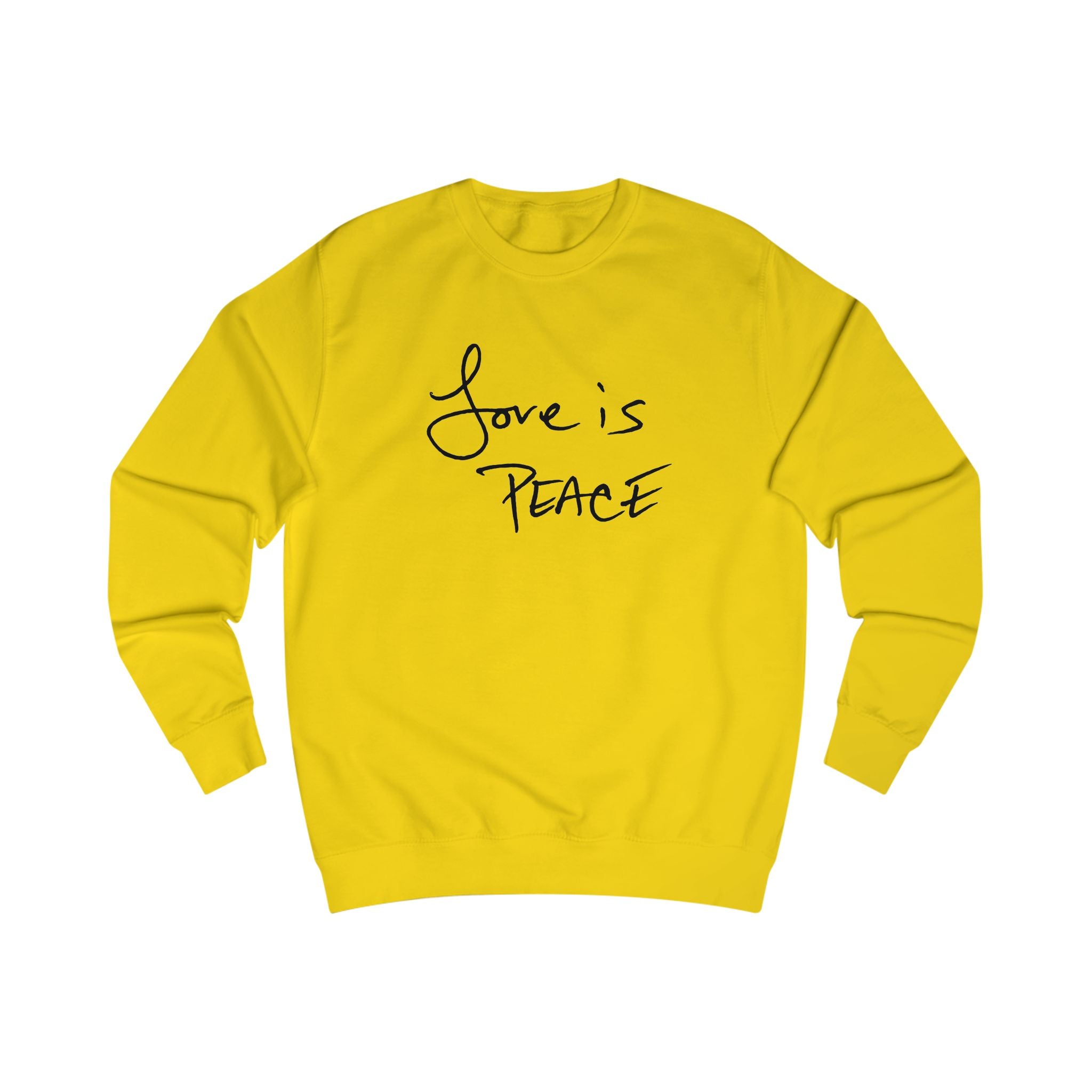 Love is Peace Activewear Crewneck Pullover Sweatshirt