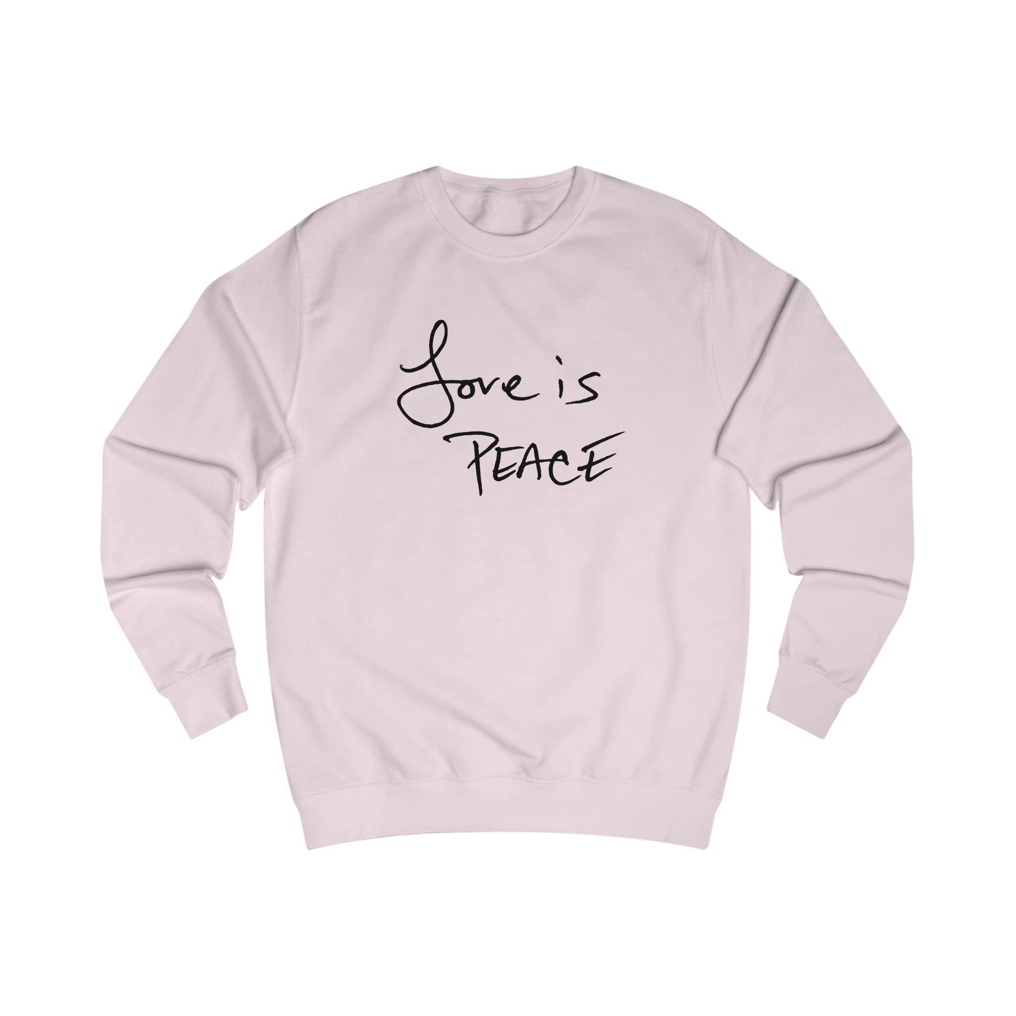 Love is Peace Activewear Crewneck Pullover Sweatshirt