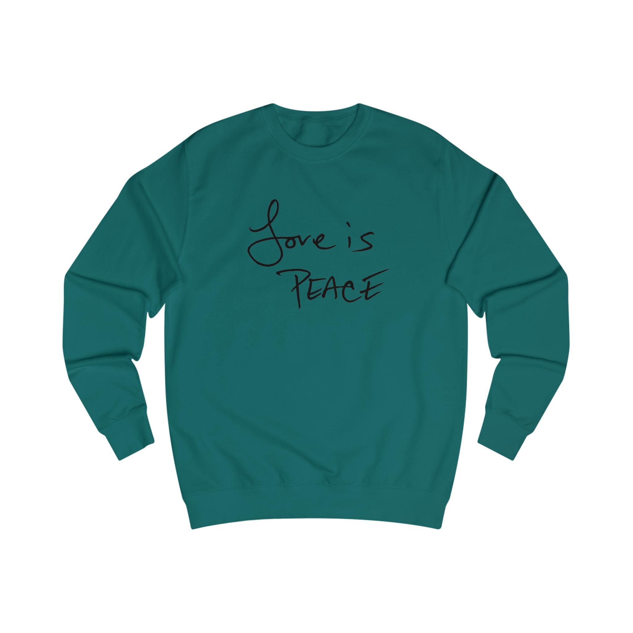 Love is Peace Activewear Crewneck Pullover Sweatshirt