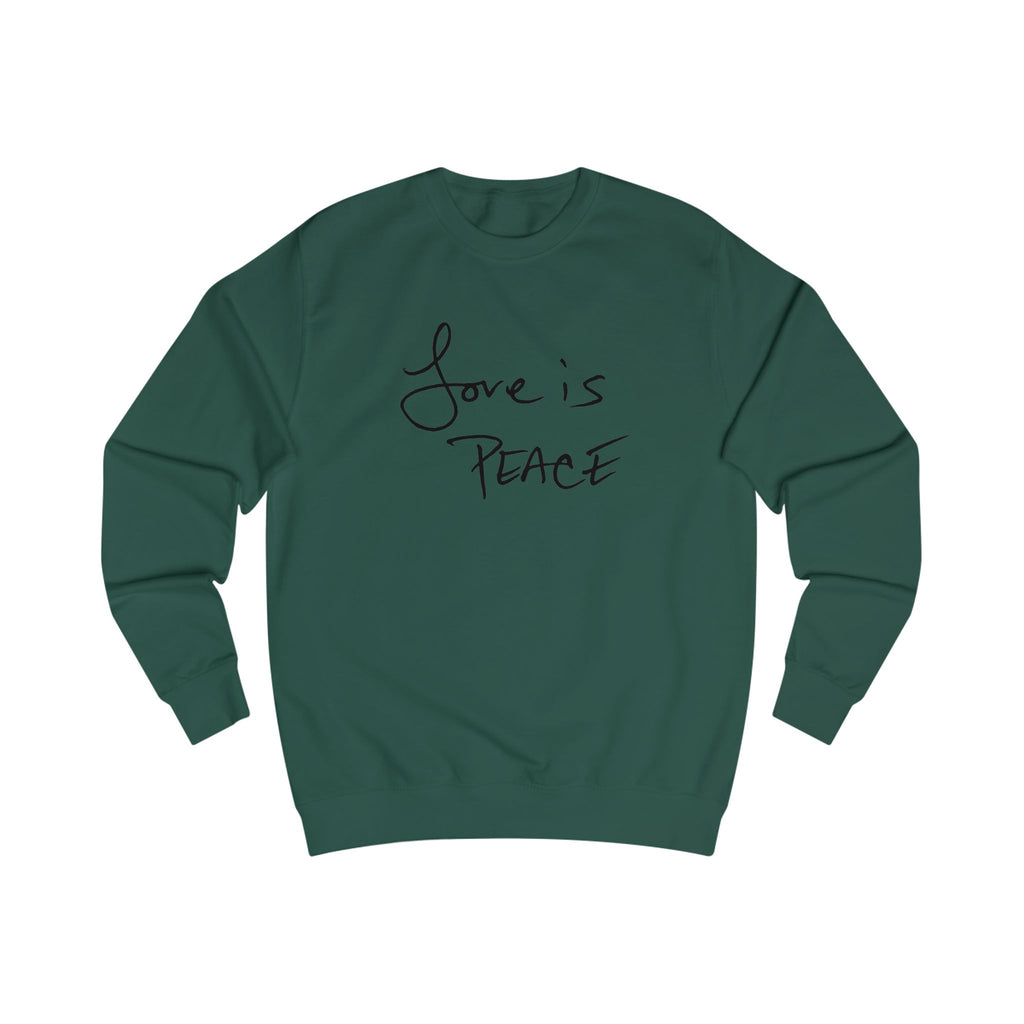 Love is Peace Activewear Crewneck Pullover Sweatshirt