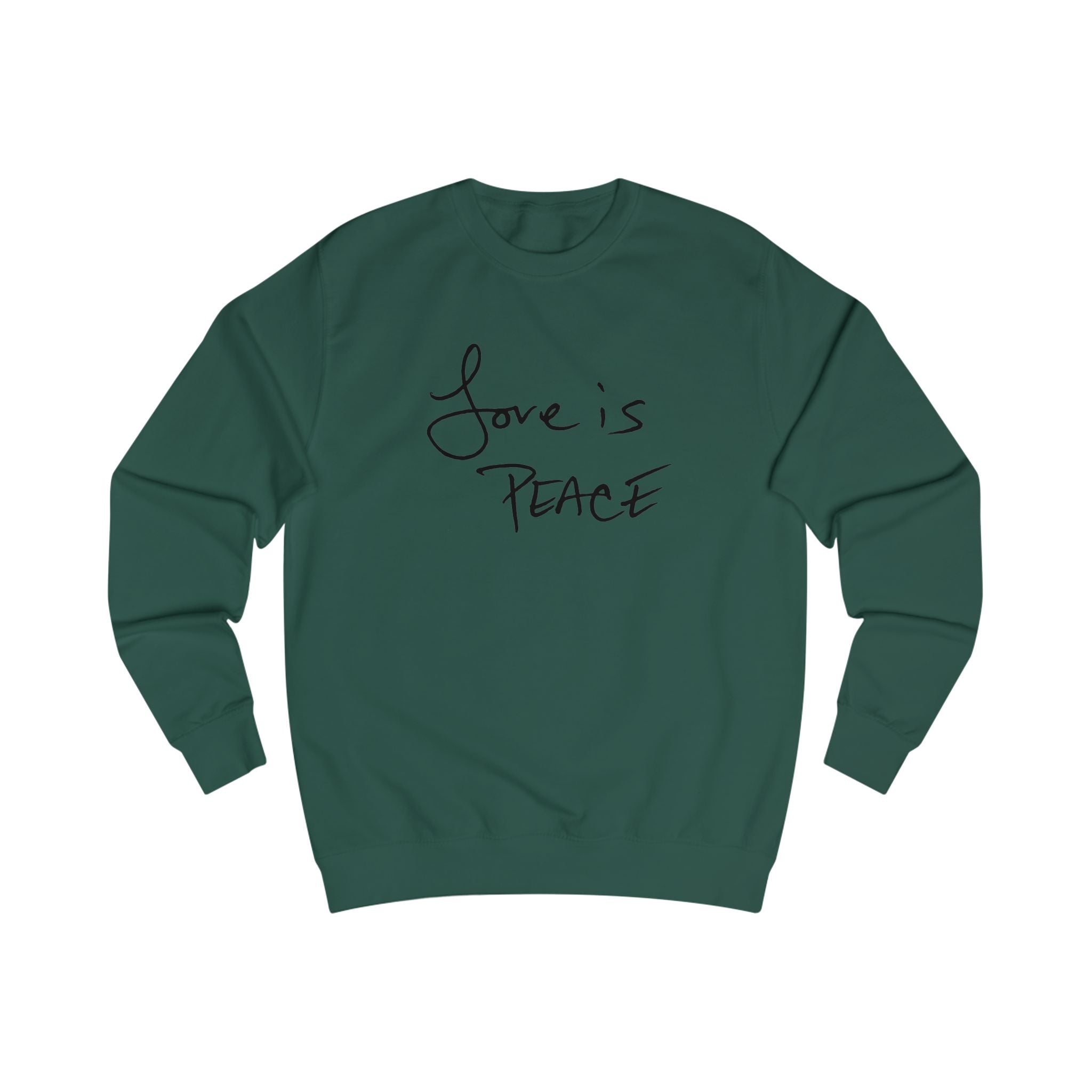Love is Peace Activewear Crewneck Pullover Sweatshirt