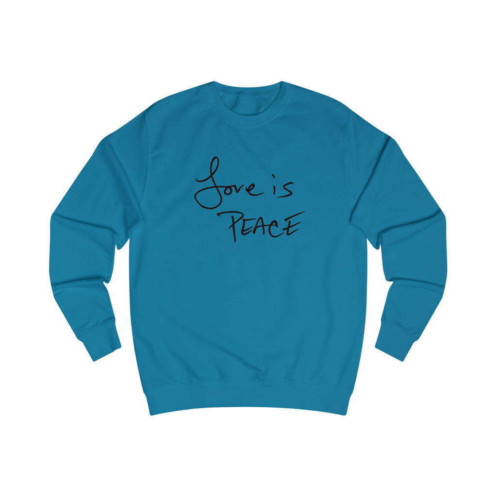 Love is Peace Activewear Crewneck Pullover Sweatshirt