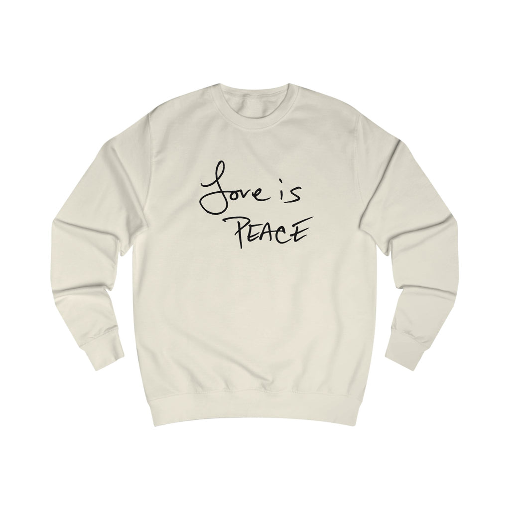 Love is Peace Activewear Crewneck Pullover Sweatshirt