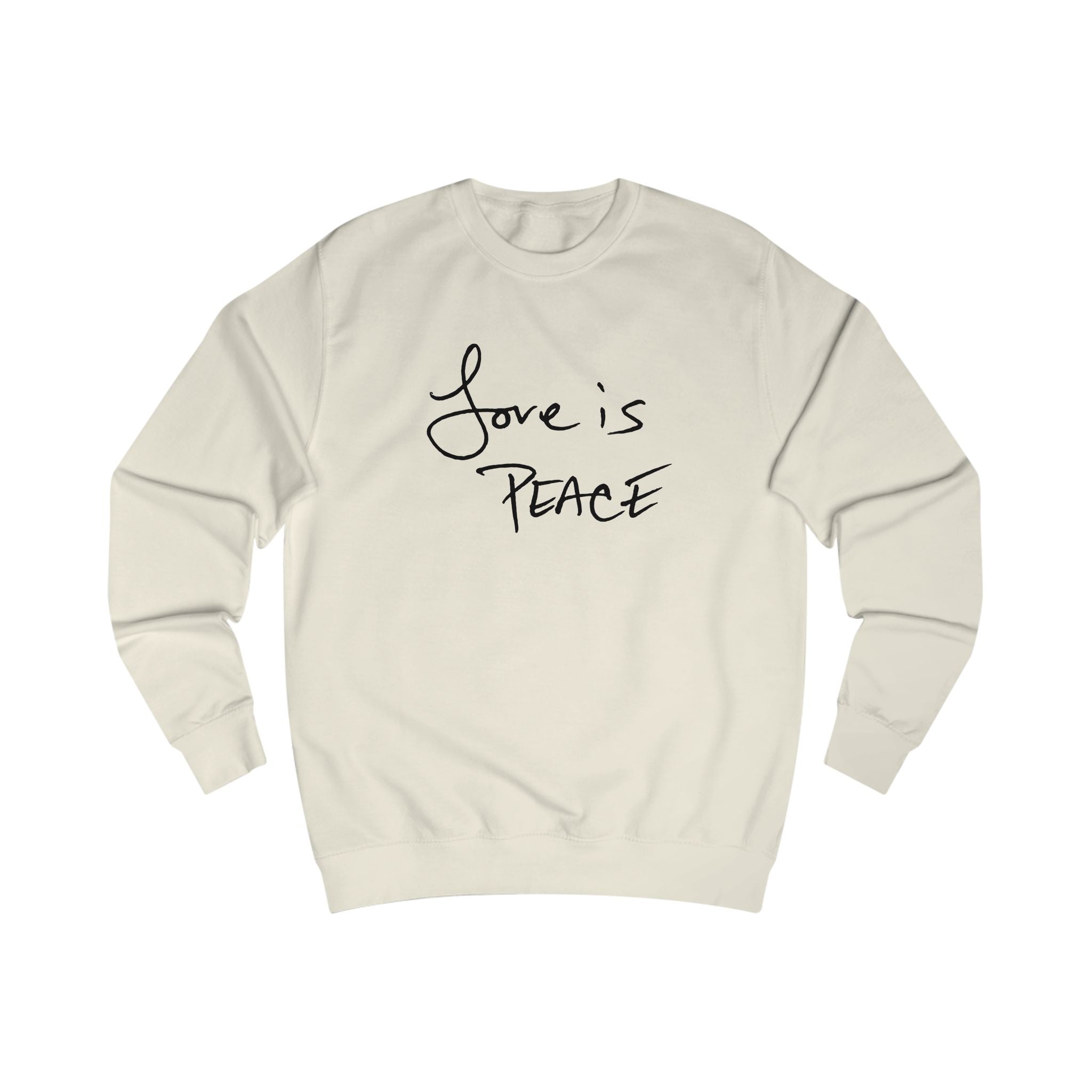 Love is Peace Activewear Crewneck Pullover Sweatshirt