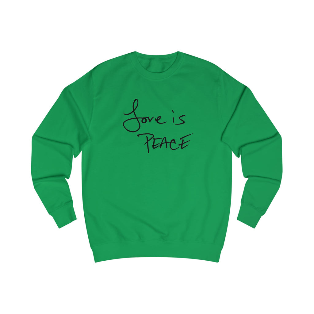 Love is Peace Activewear Crewneck Pullover Sweatshirt
