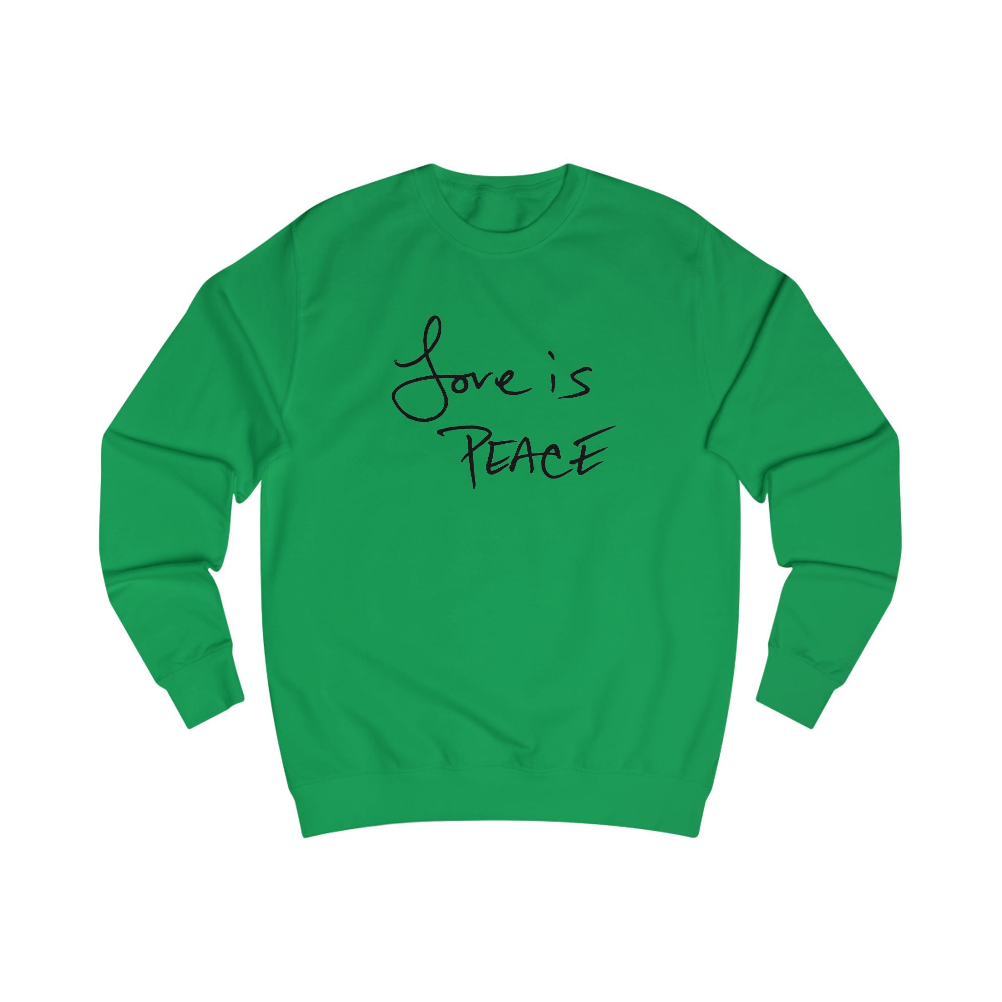 Love is Peace Activewear Crewneck Pullover Sweatshirt