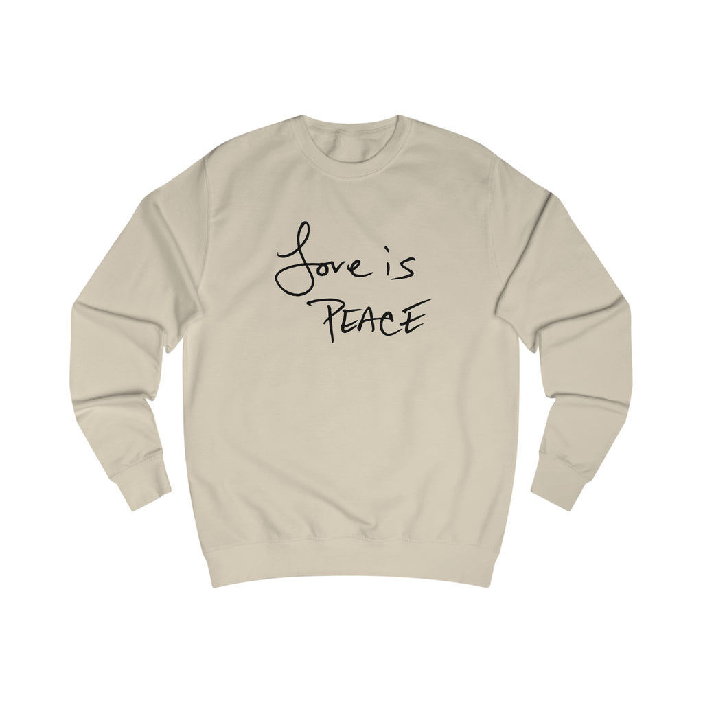 Love is Peace Activewear Crewneck Pullover Sweatshirt