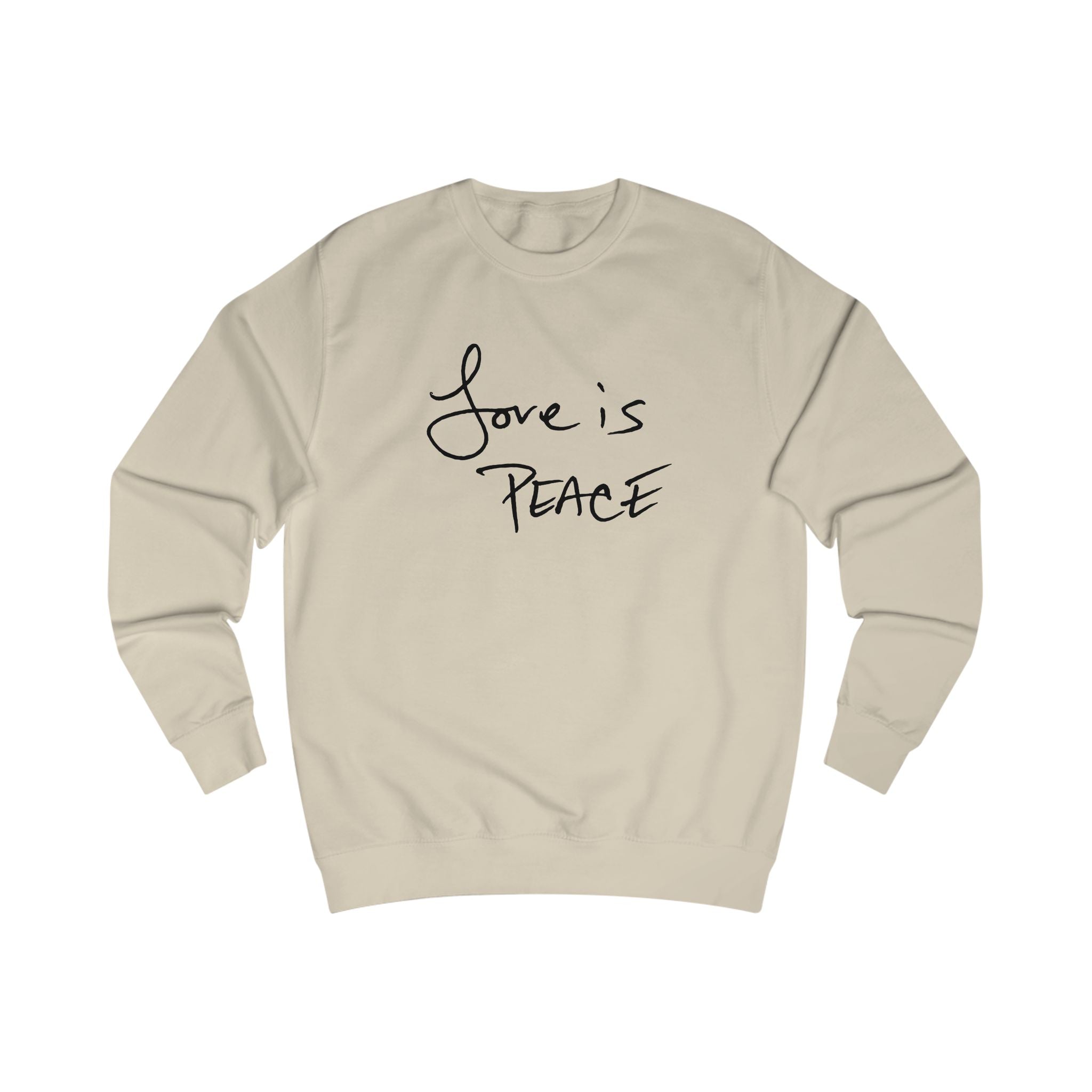 Love is Peace Activewear Crewneck Pullover Sweatshirt