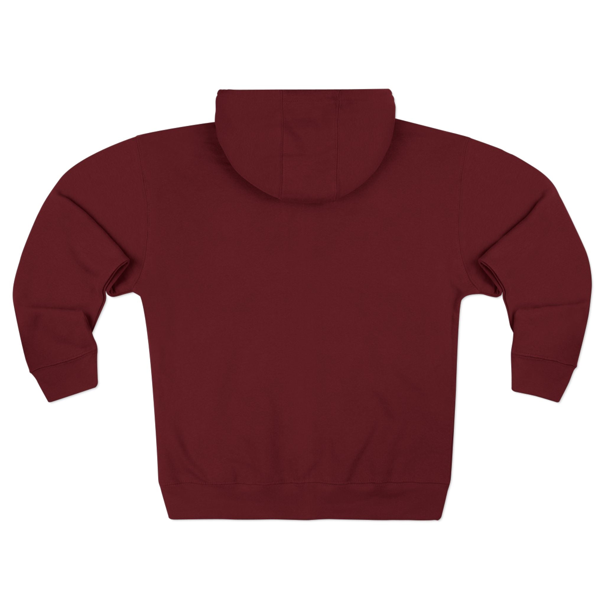 Minimalist Full-Zip Hoodie with Logo Casual Streetwear