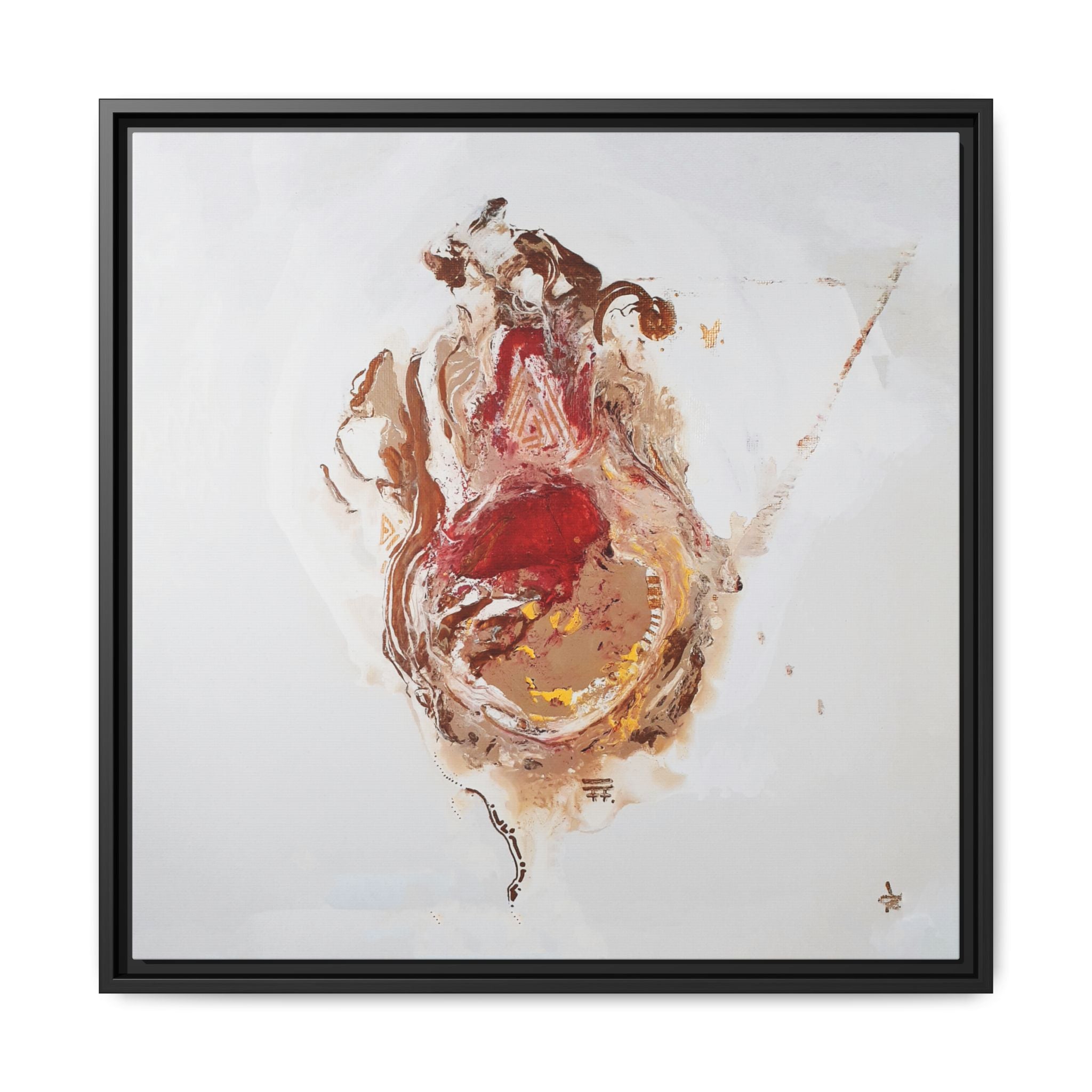 Face Lift Acrylic Painting Abstract Wall Art