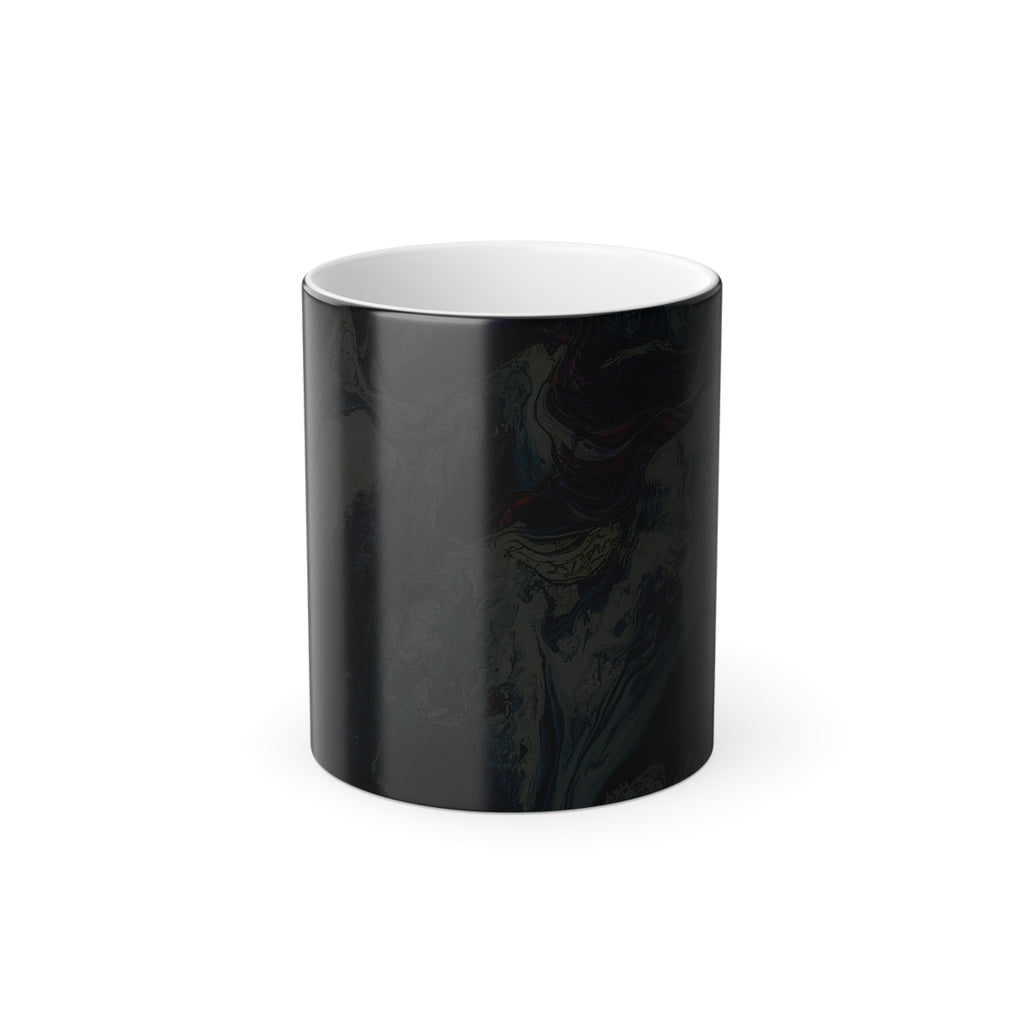 Color Changing Contemporary Abstract Coffee Mug