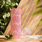 Skinny Tumbler with Straw — Making Positive Changes