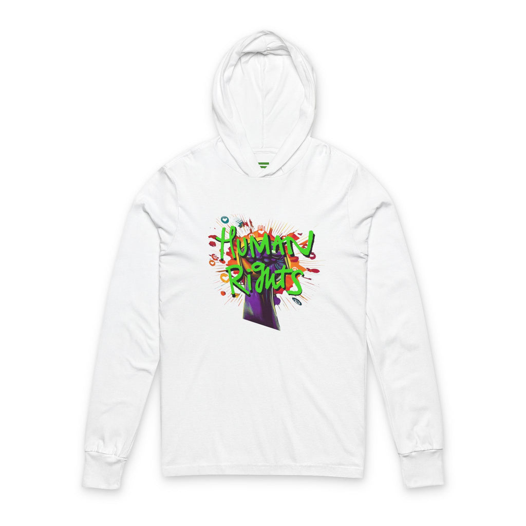 Human Rights Graffiti Hooded Tee