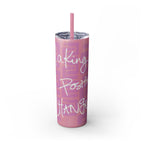 Skinny Tumbler with Straw — Making Positive Changes