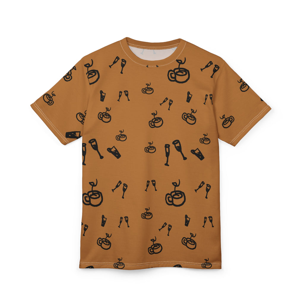 Classy, Comfy, Coffee Tea and Wine Drink Apparel Clothing