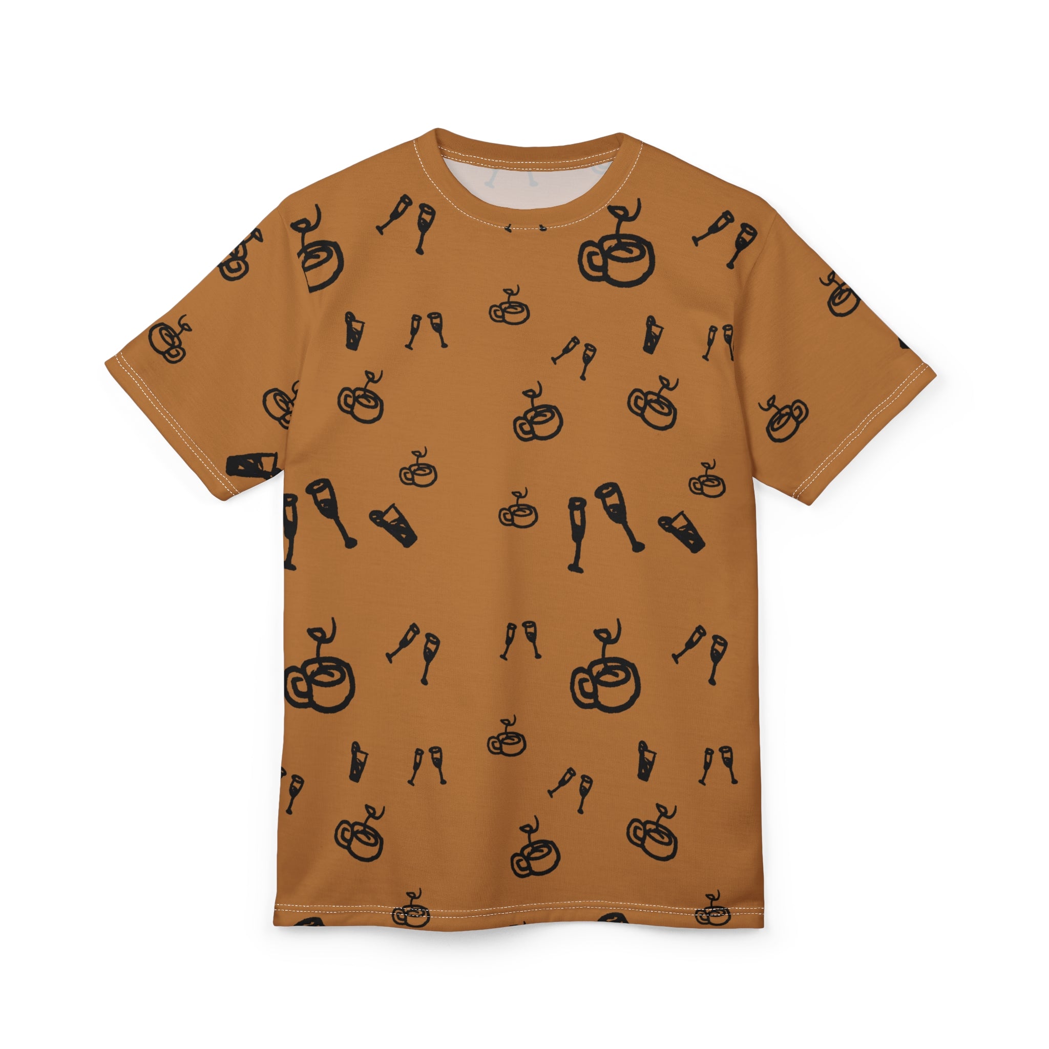 Classy, Comfy, Coffee Tea and Wine Drink Apparel Clothing