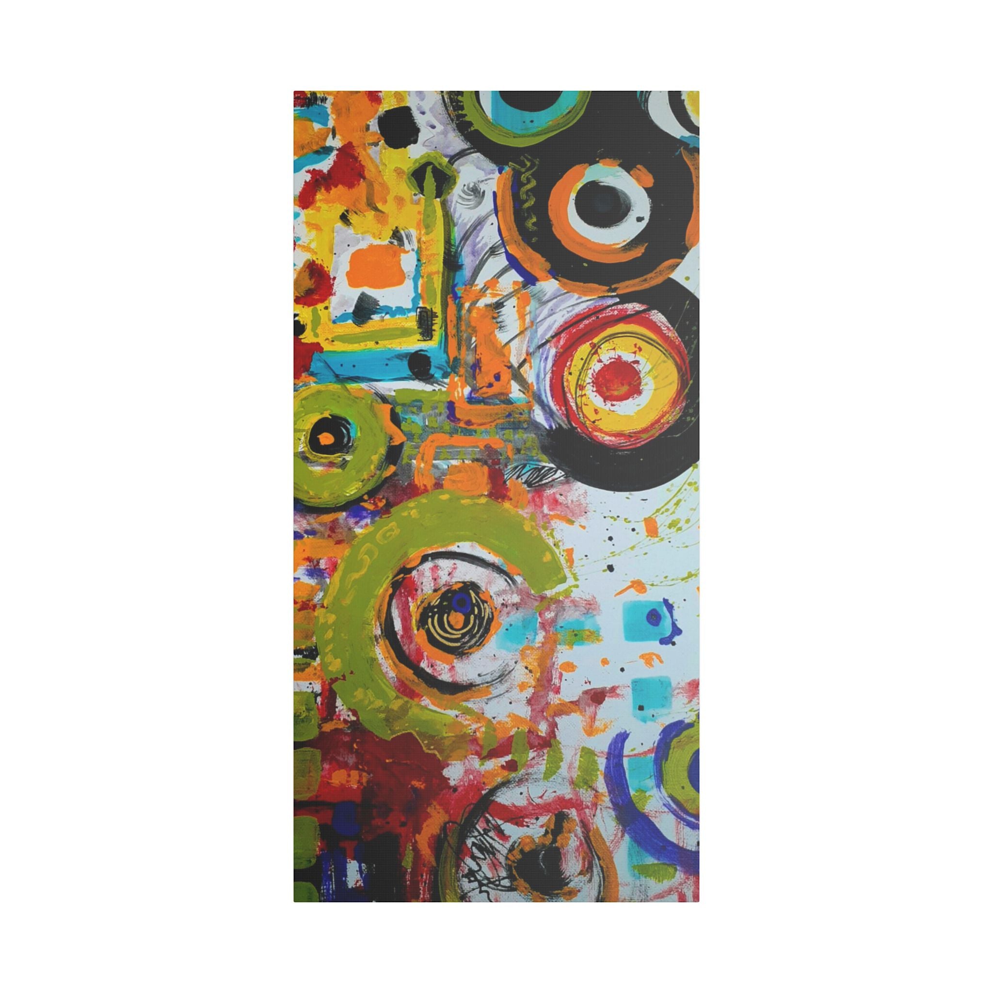 Modern Vibrant Contemporary Abstract Canvas Wall Art