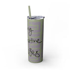 Skinny Tumbler with Straw — Making Positive Changes