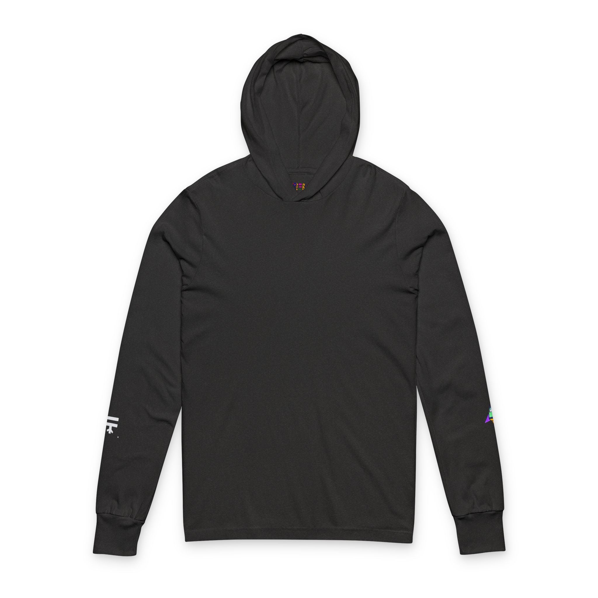 Outer Space Graphic Long Sleeve,  Hooded Active Streetwear