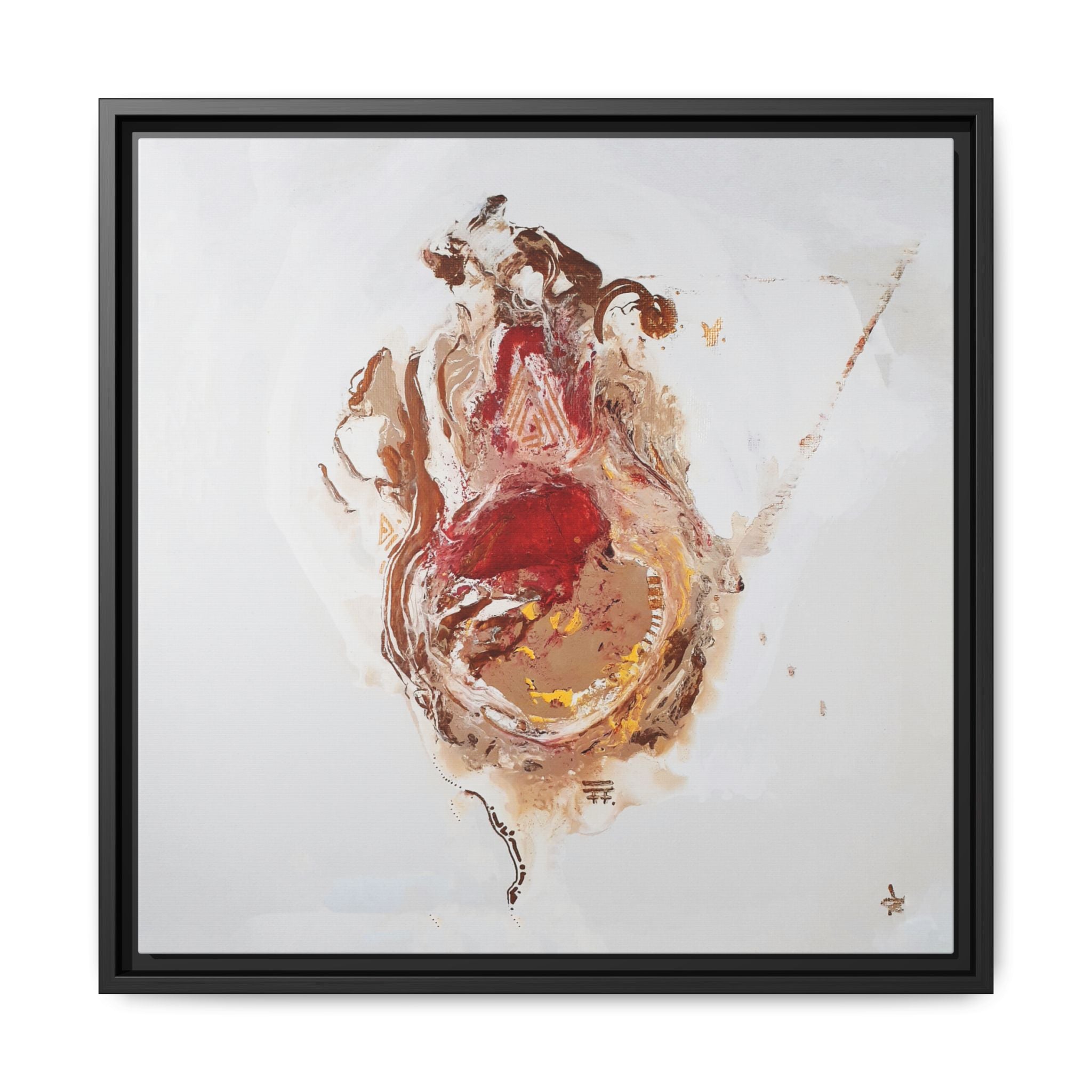 Face Lift Acrylic Painting Abstract Wall Art