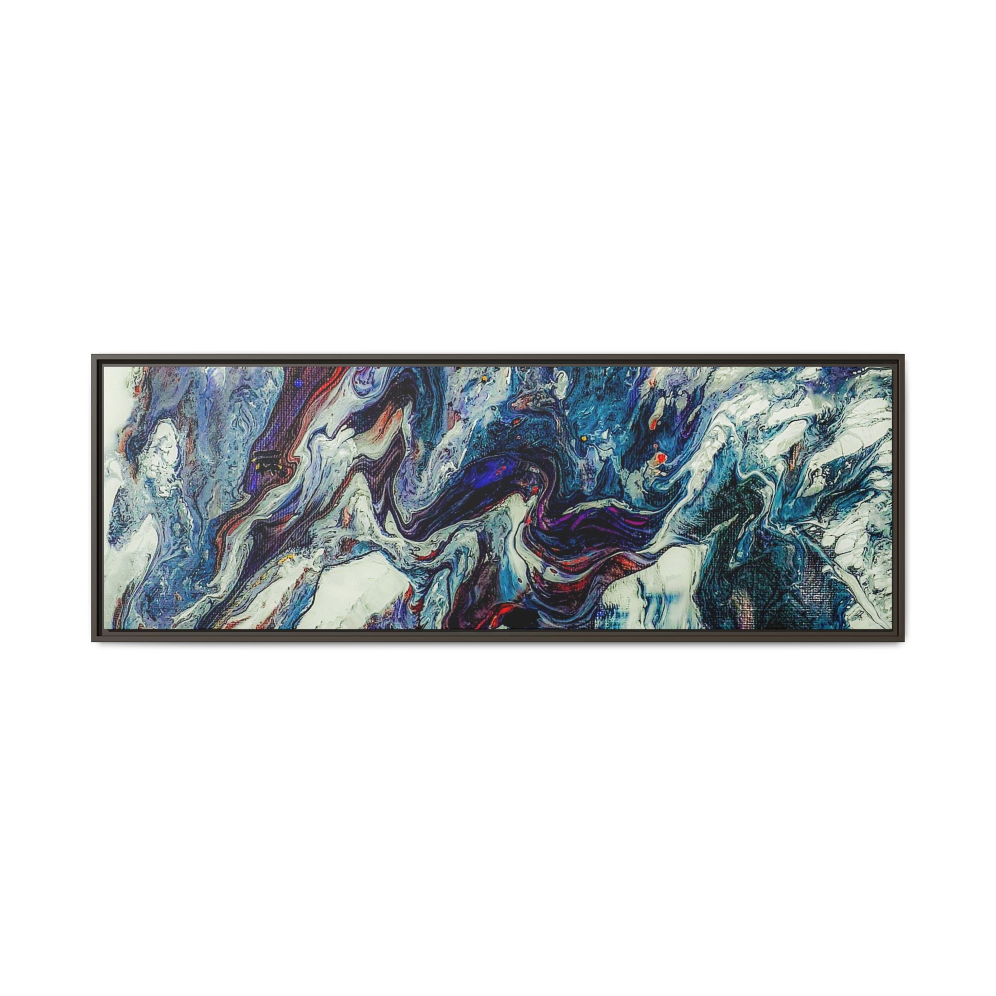 Contemporary Abstract Framed Wall Art Decor