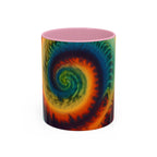 Psychedelic Spiral Ceramic Mug