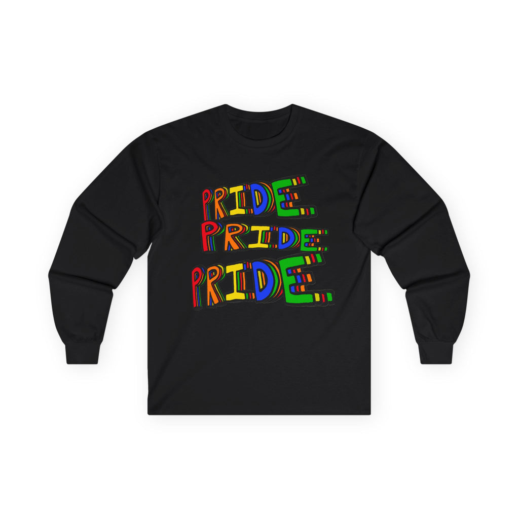 Pride Rainbow Graphic Long Sleeve Tee