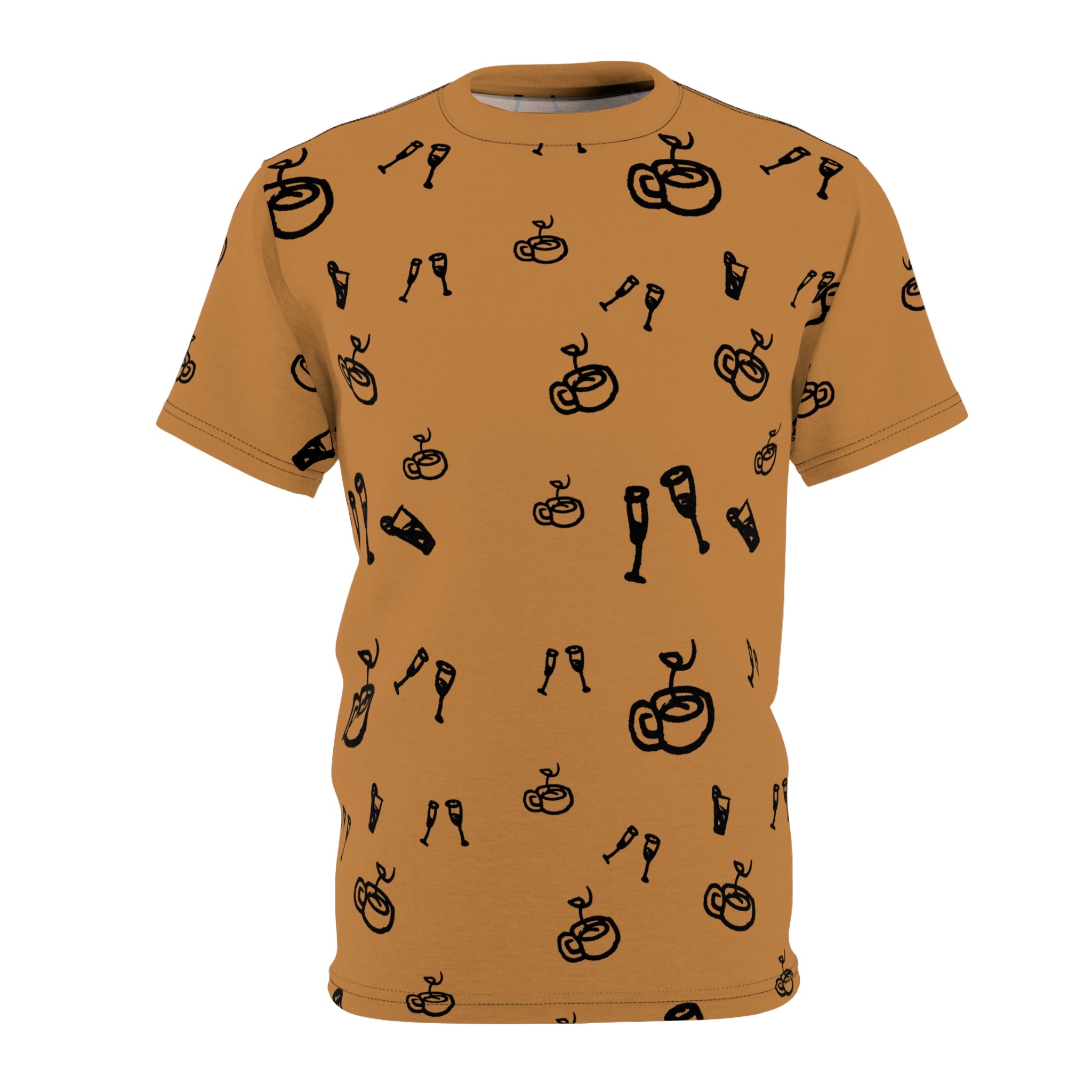 Classy, Comfy, Coffee Tea and Wine Drink Apparel Clothing
