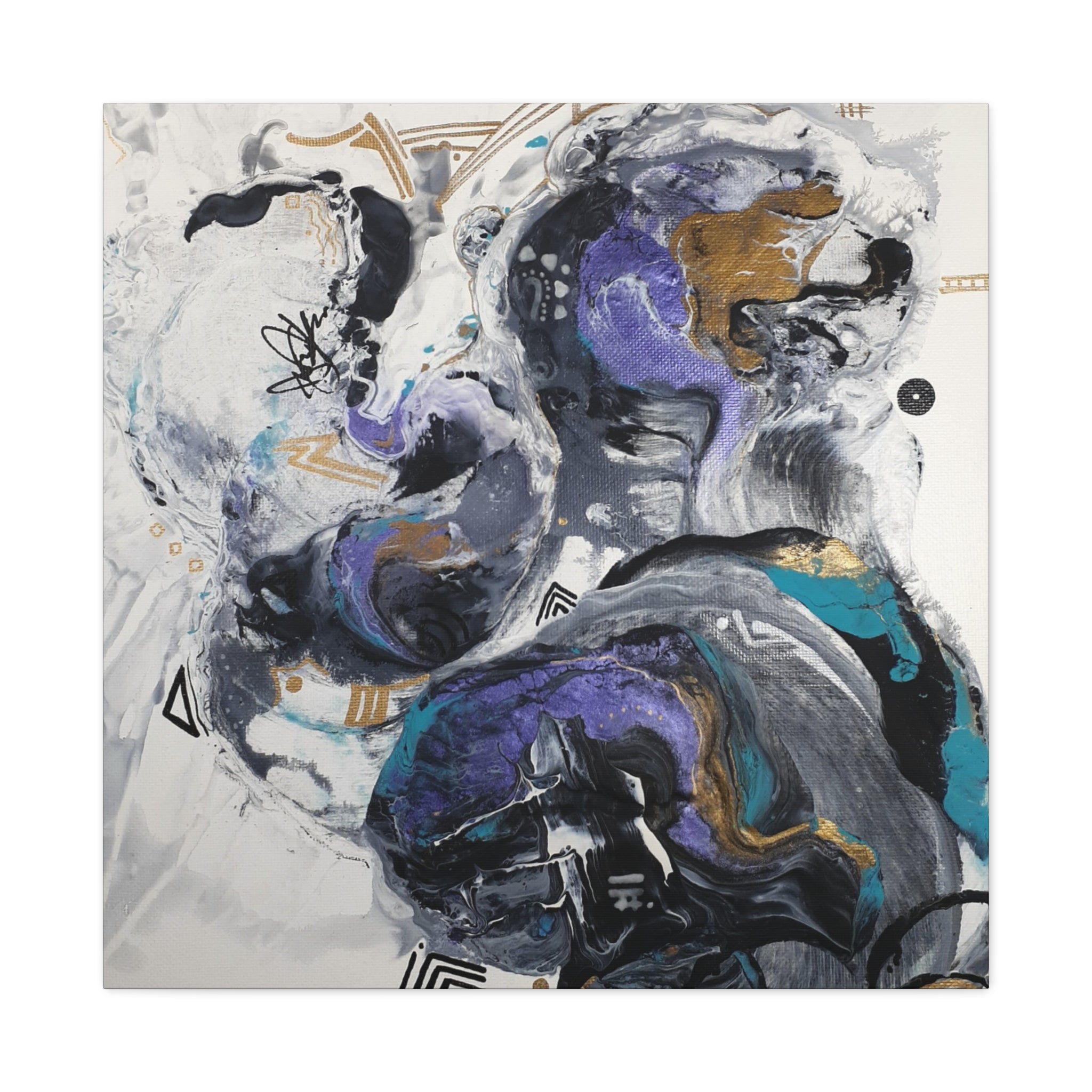 Contemporary Abstract Canvas Wall Artwork