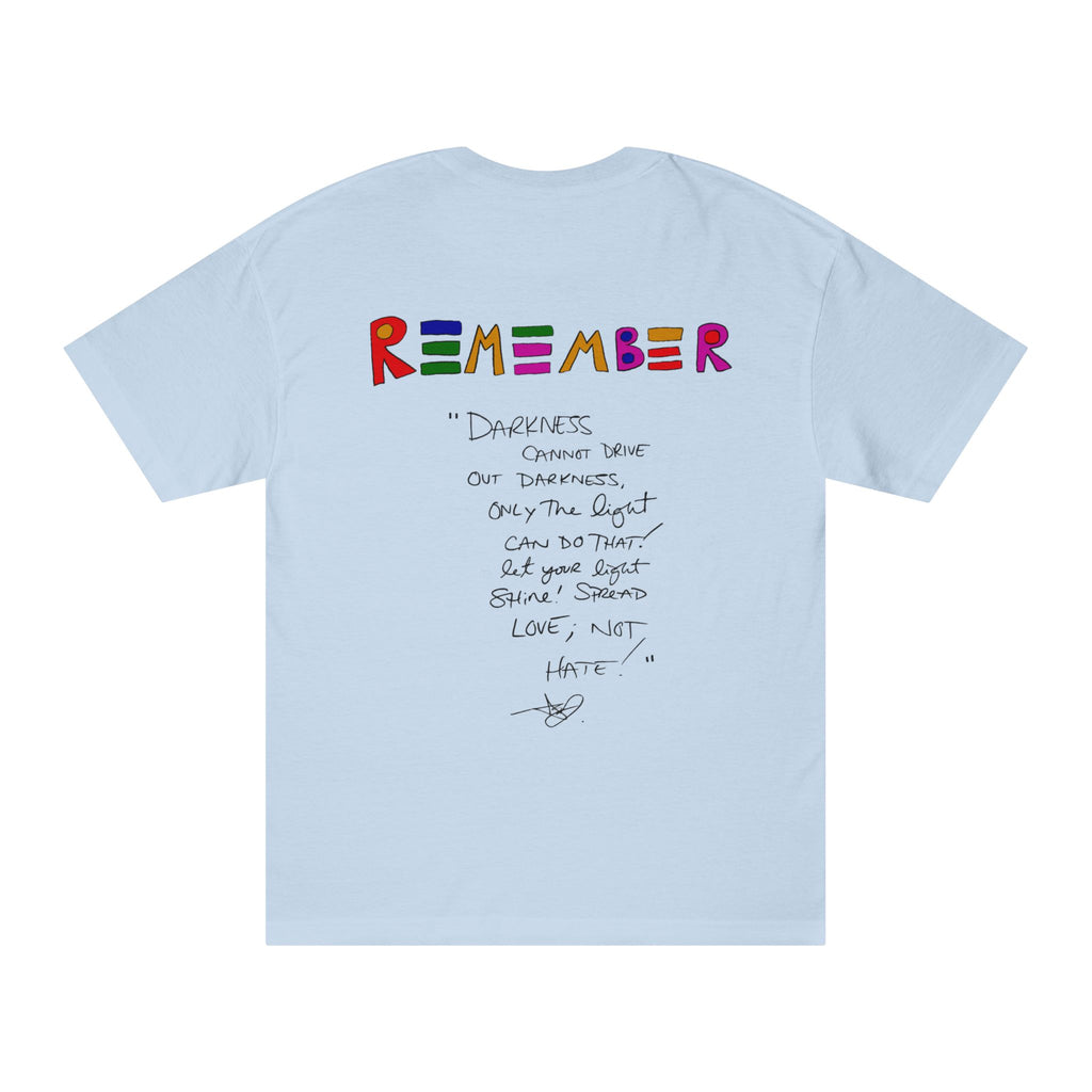 Spread Love Daily Positive Message Tee, Casual Everyday Apparel
