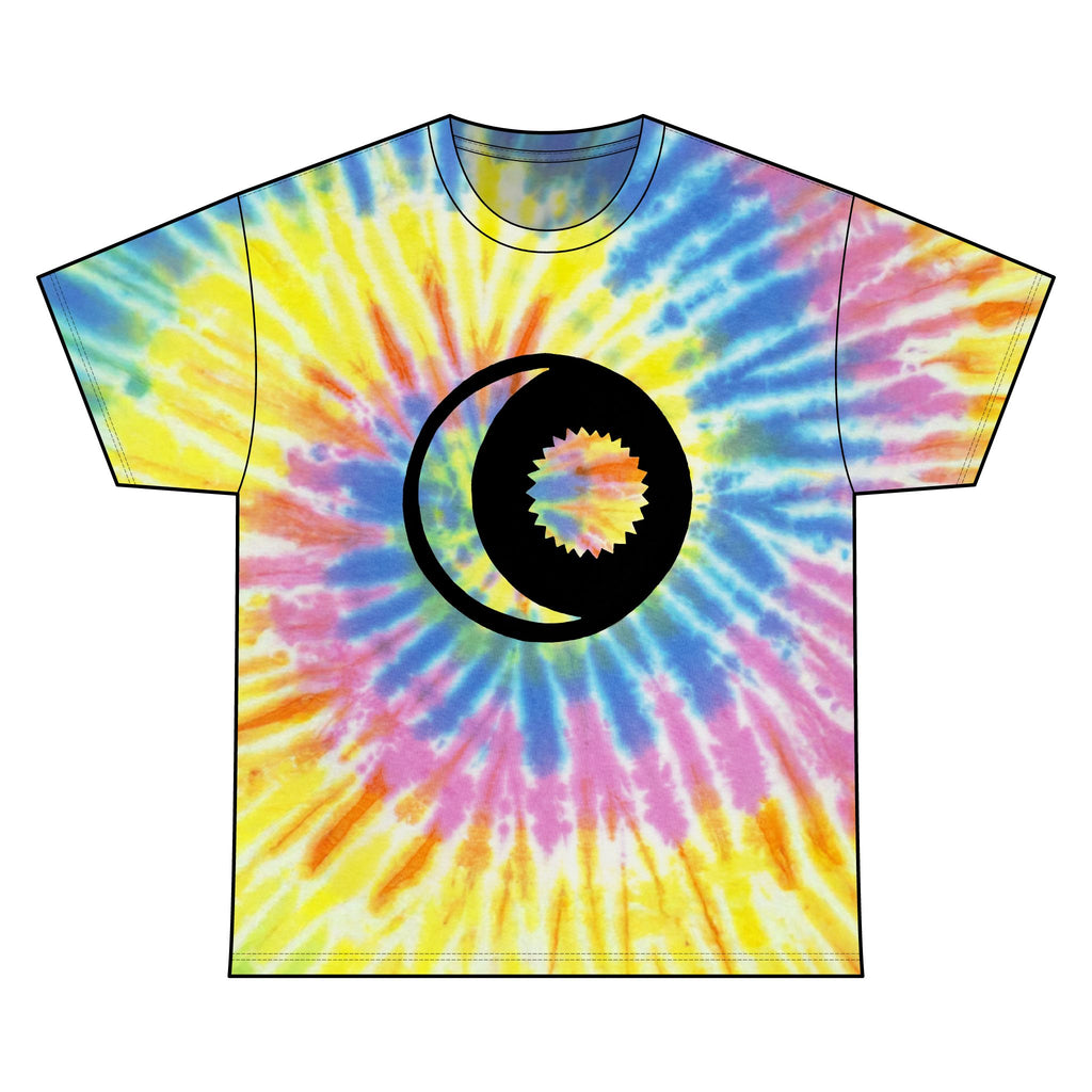 Sun & Moon Spiral Tie-Dye Tee