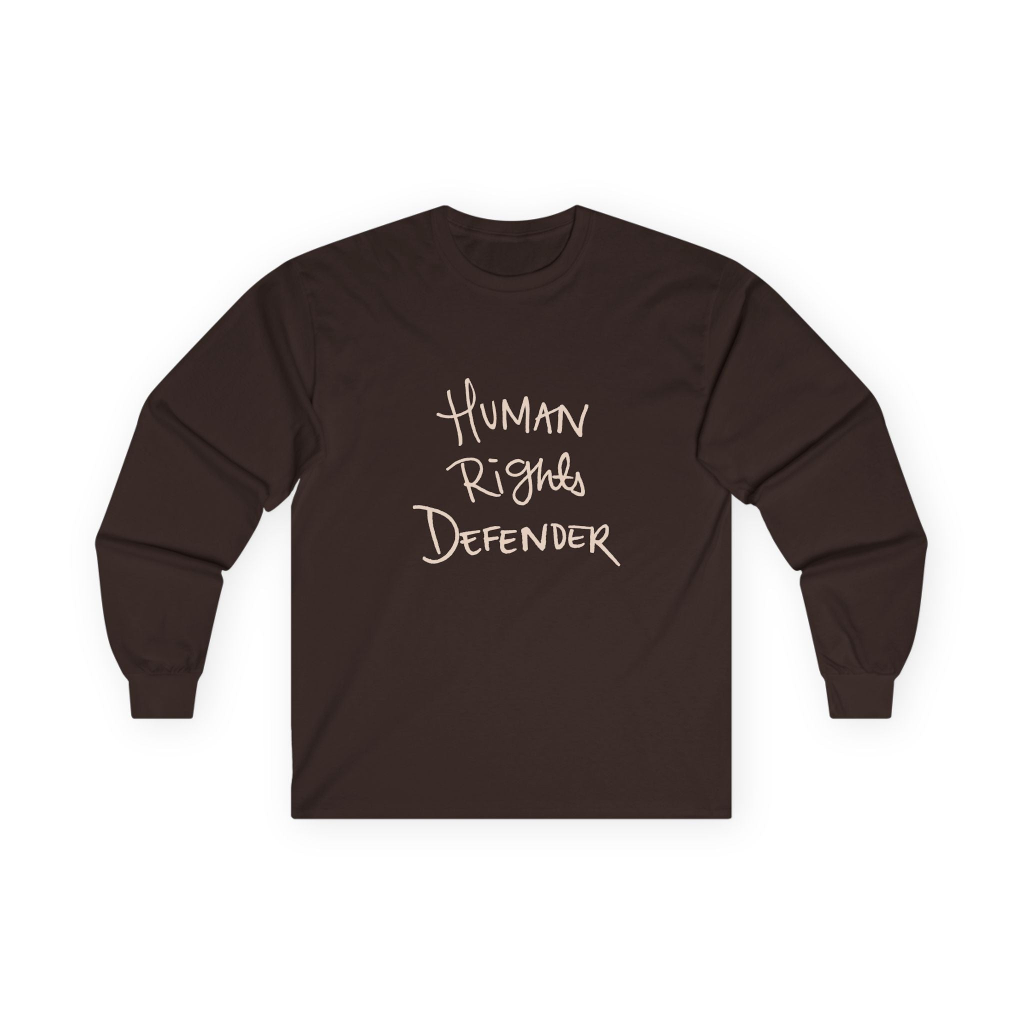 Human Rights Defender Long Sleeve Tee