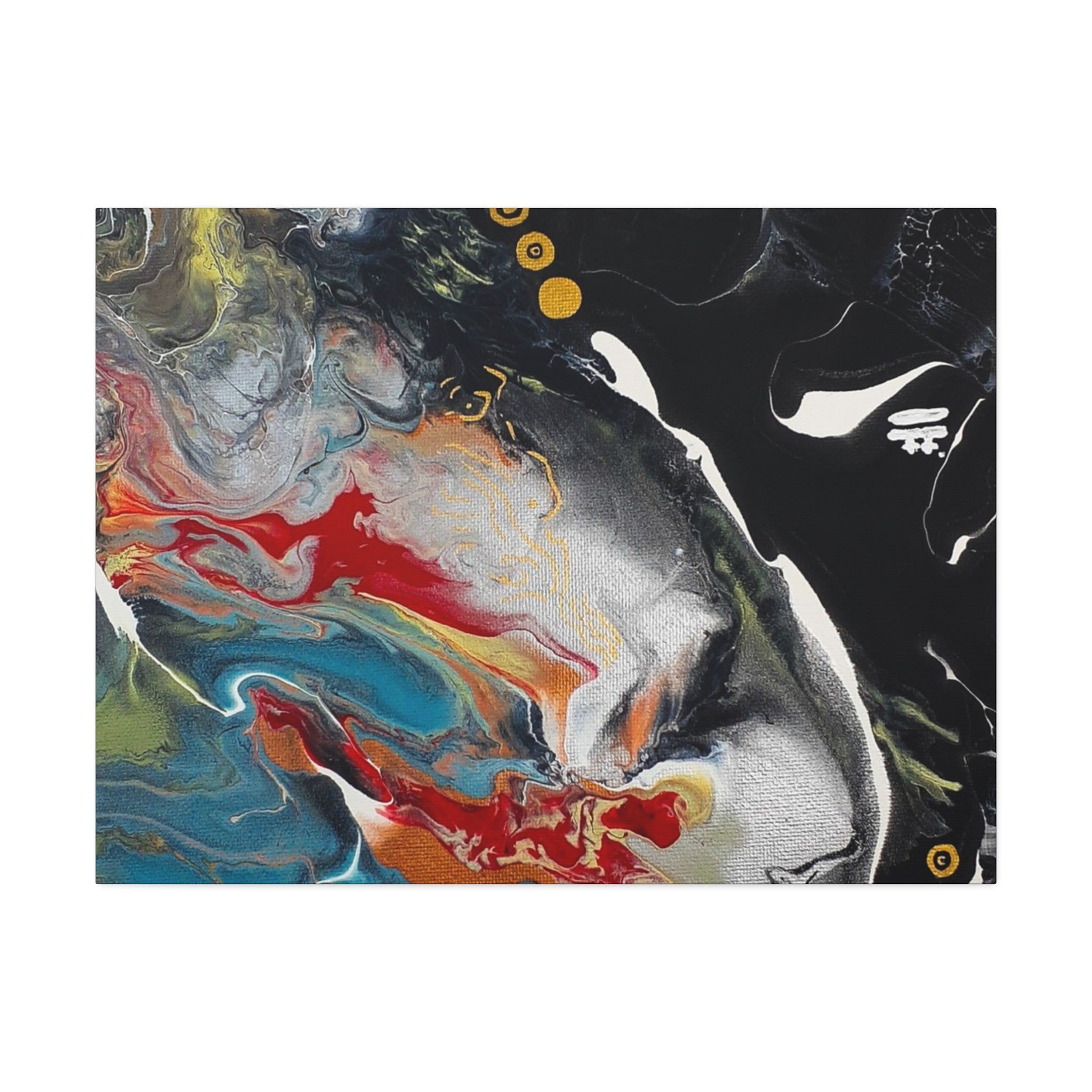 "Silver Bird" Modern Abstract Canvas Art Wall Decor